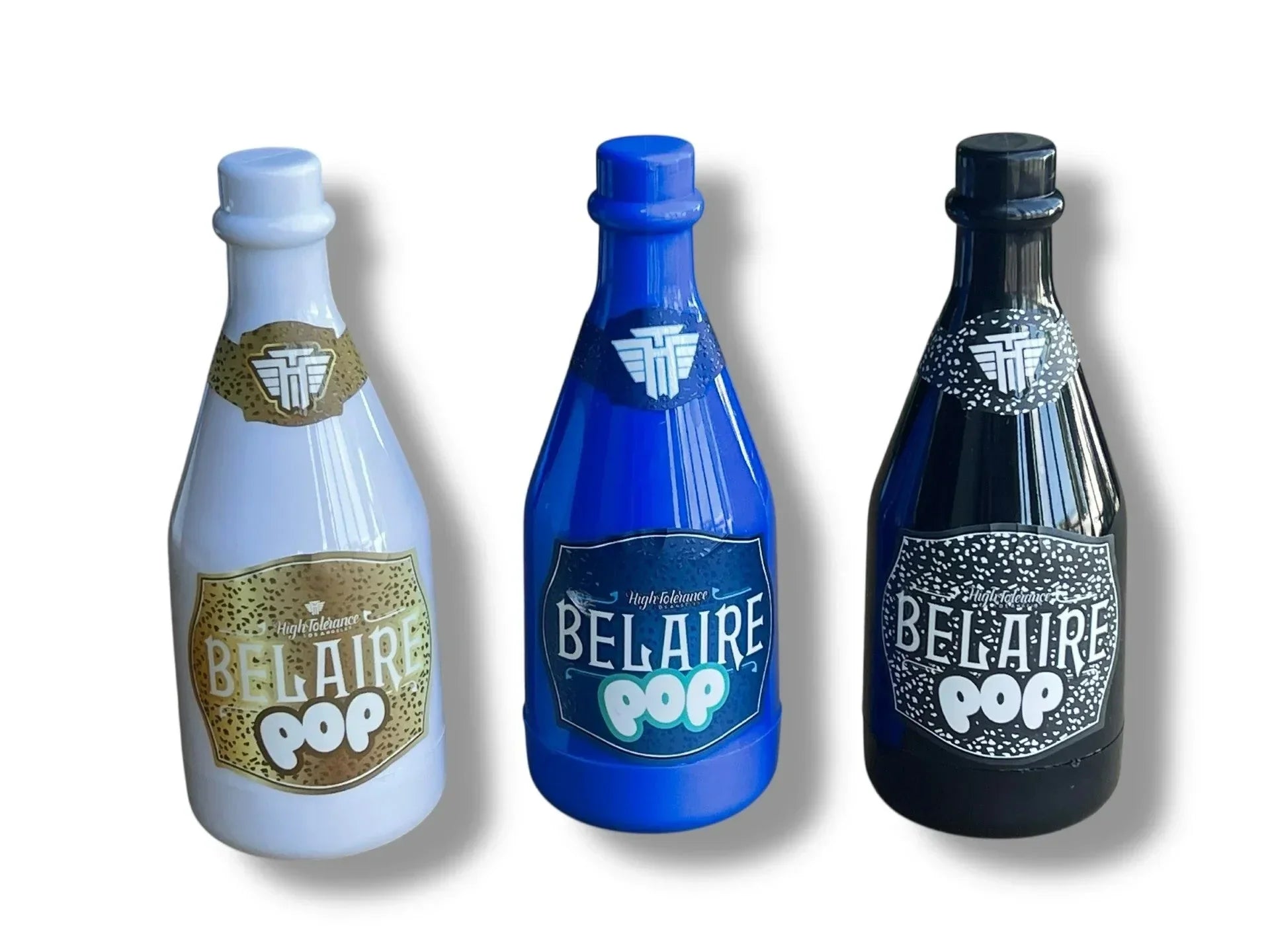 HIGH TOLERANCE BELAIRE POP 3.5G PLASTIC BOTTLE CONTAINER - Black Unicorn Hub