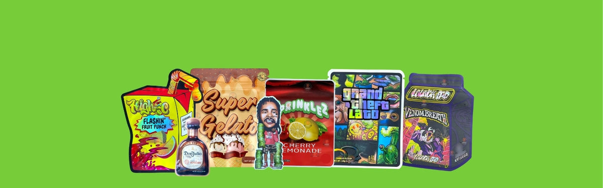 3.5 G Mylar bags - banner image of A2Z Mylar Bags