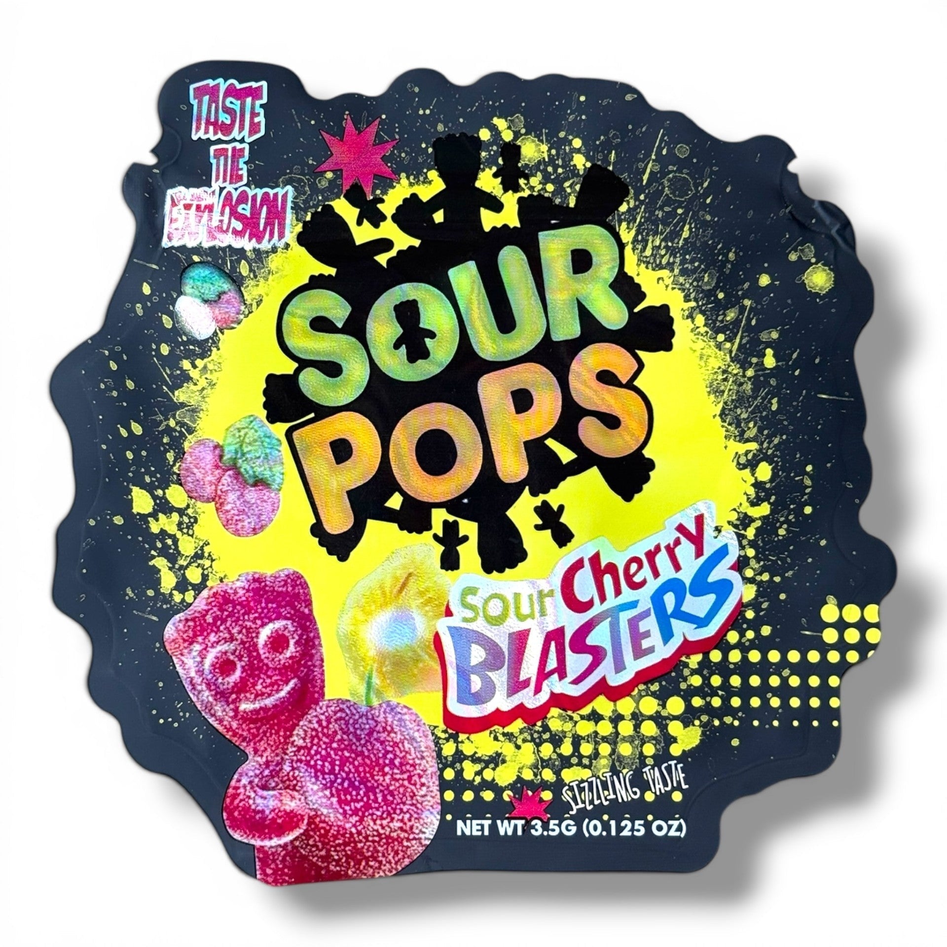 Sour Pops Sour Cherry Blasters 3.5g shape bags