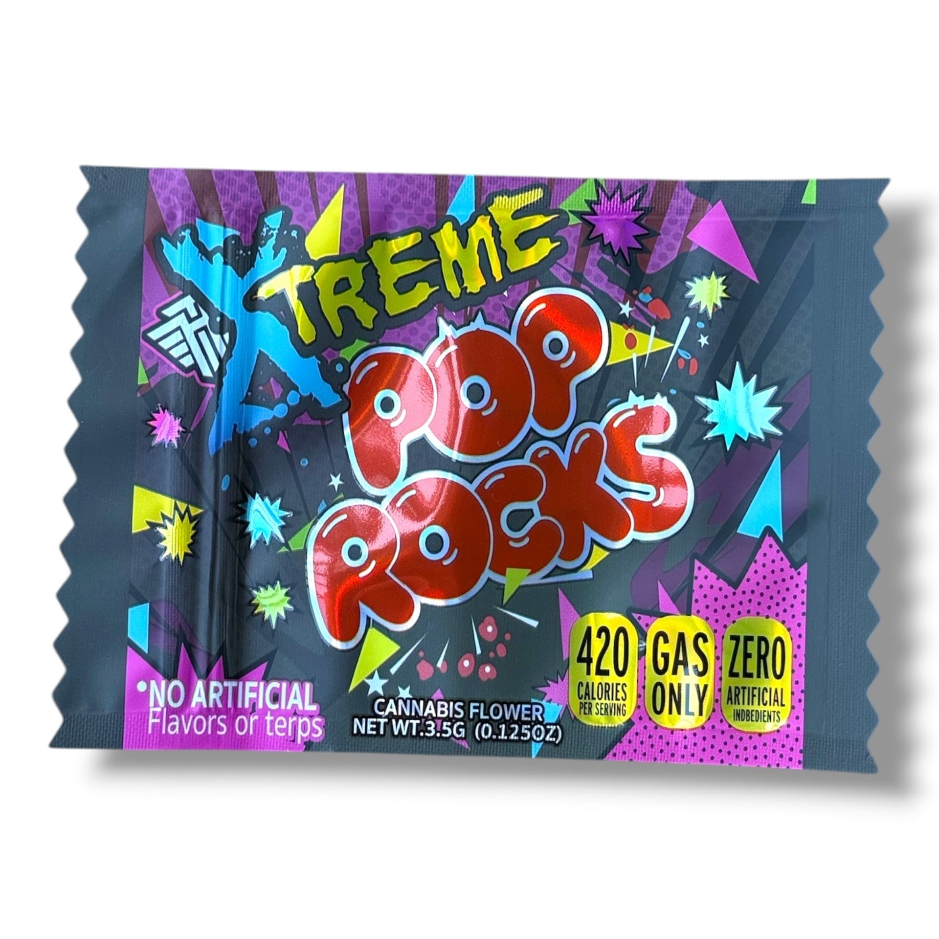 High Tolerance Theme POP Rocks 3.5g shape bags