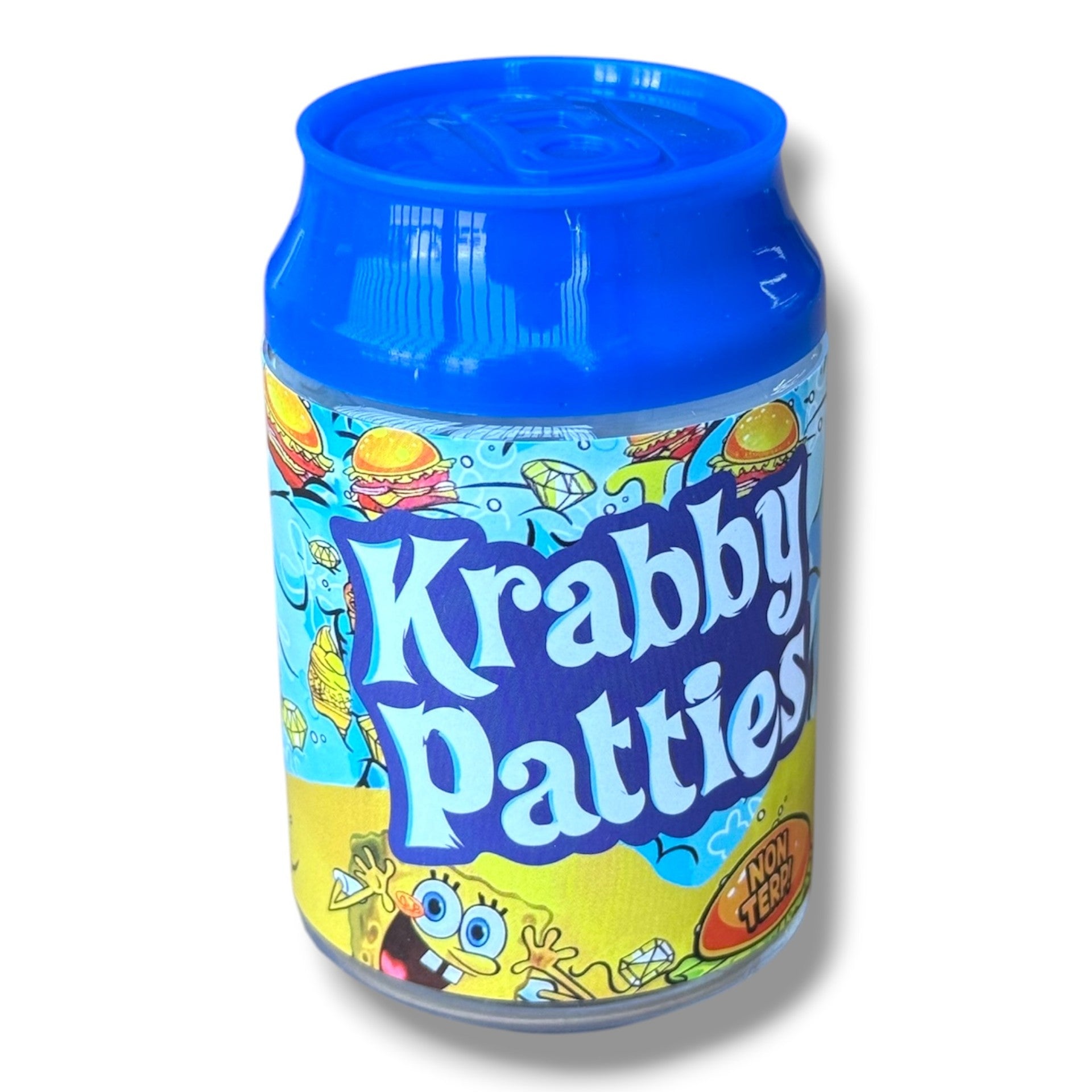 Krabby Patties 3.5g Cans - 8 cans in box
