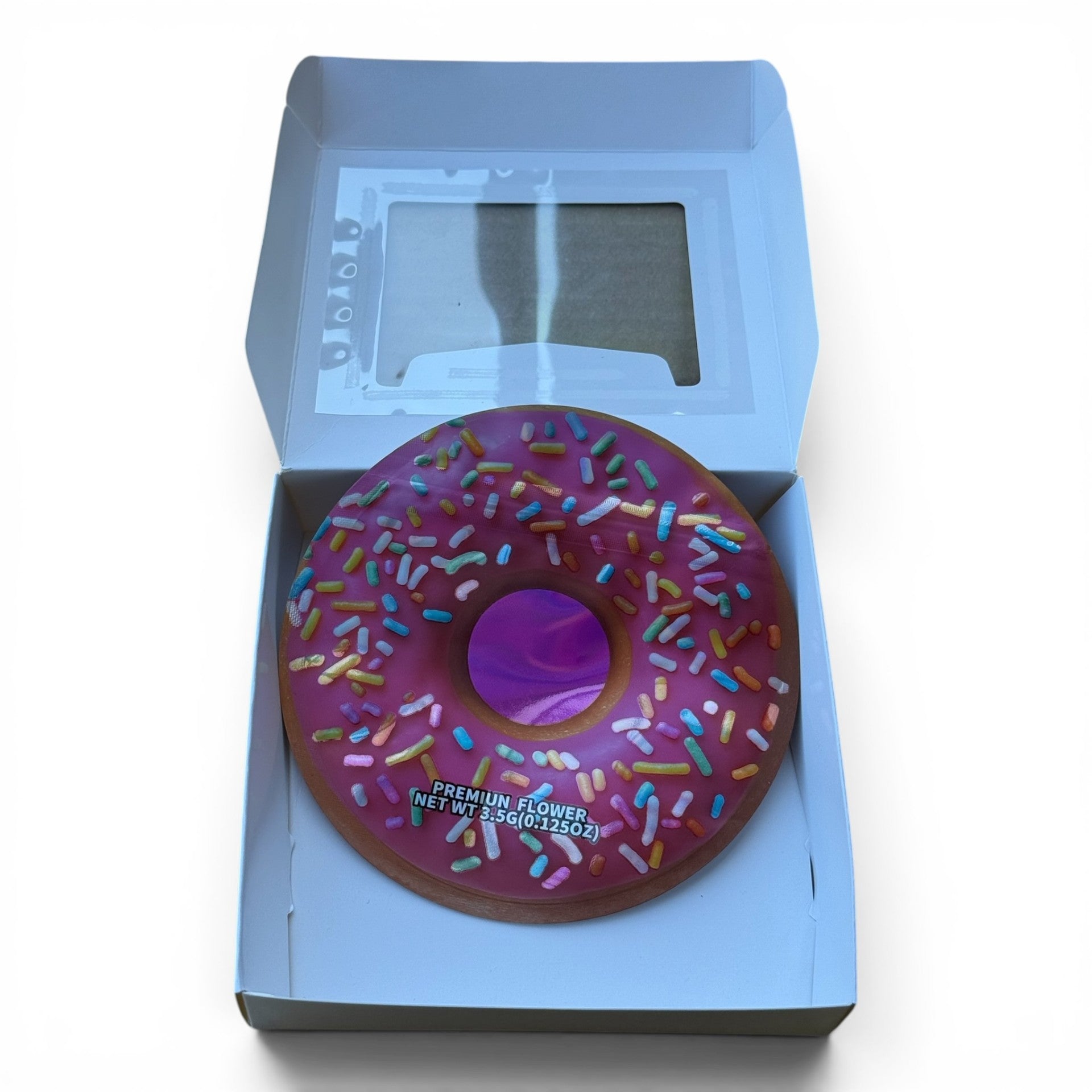 ZAZA Donuts Sprinkles Mylar Bags with Boxes 3.5g Box Packaging