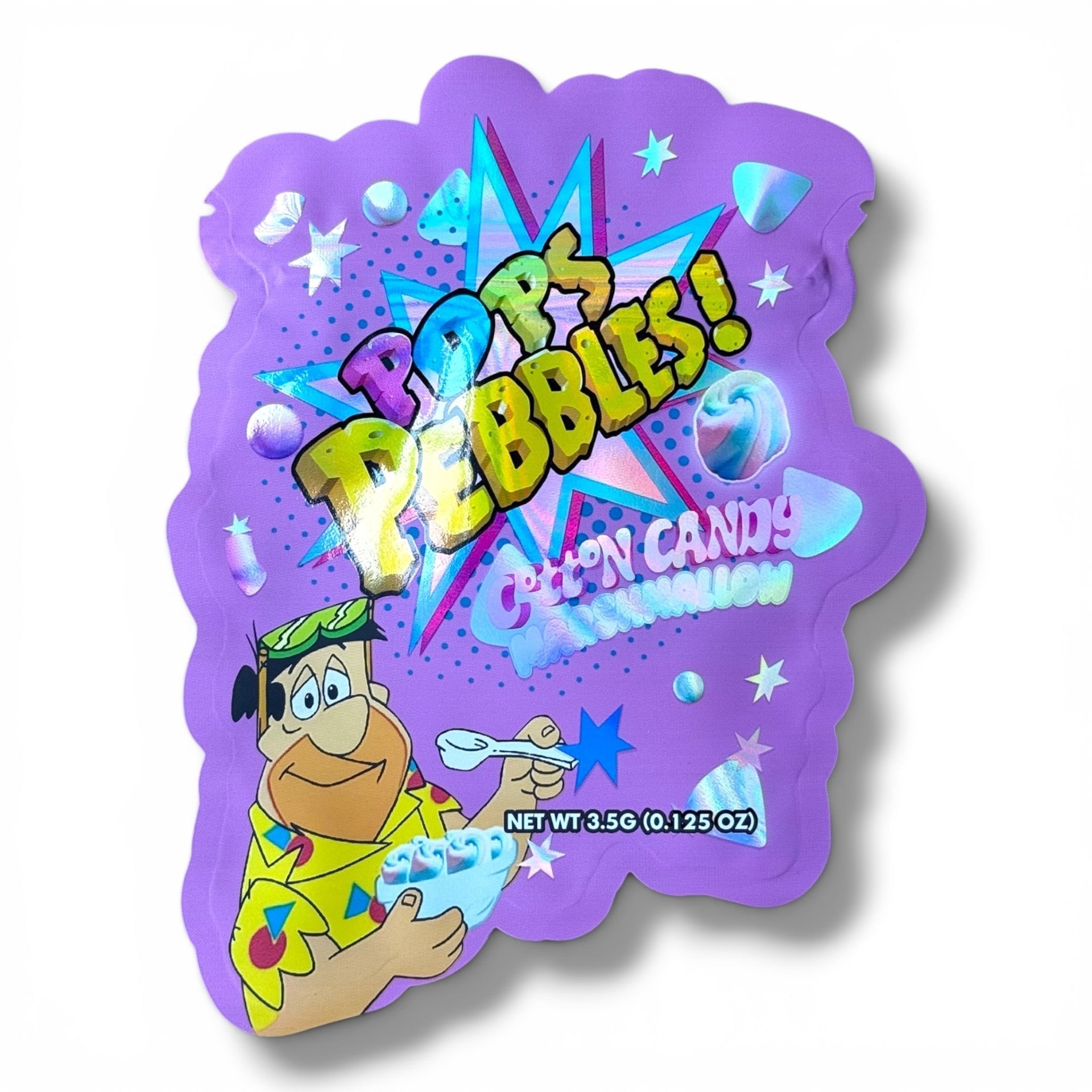 Pops Pebbles Cotton Candy Marshmallow 3.5g shape bags