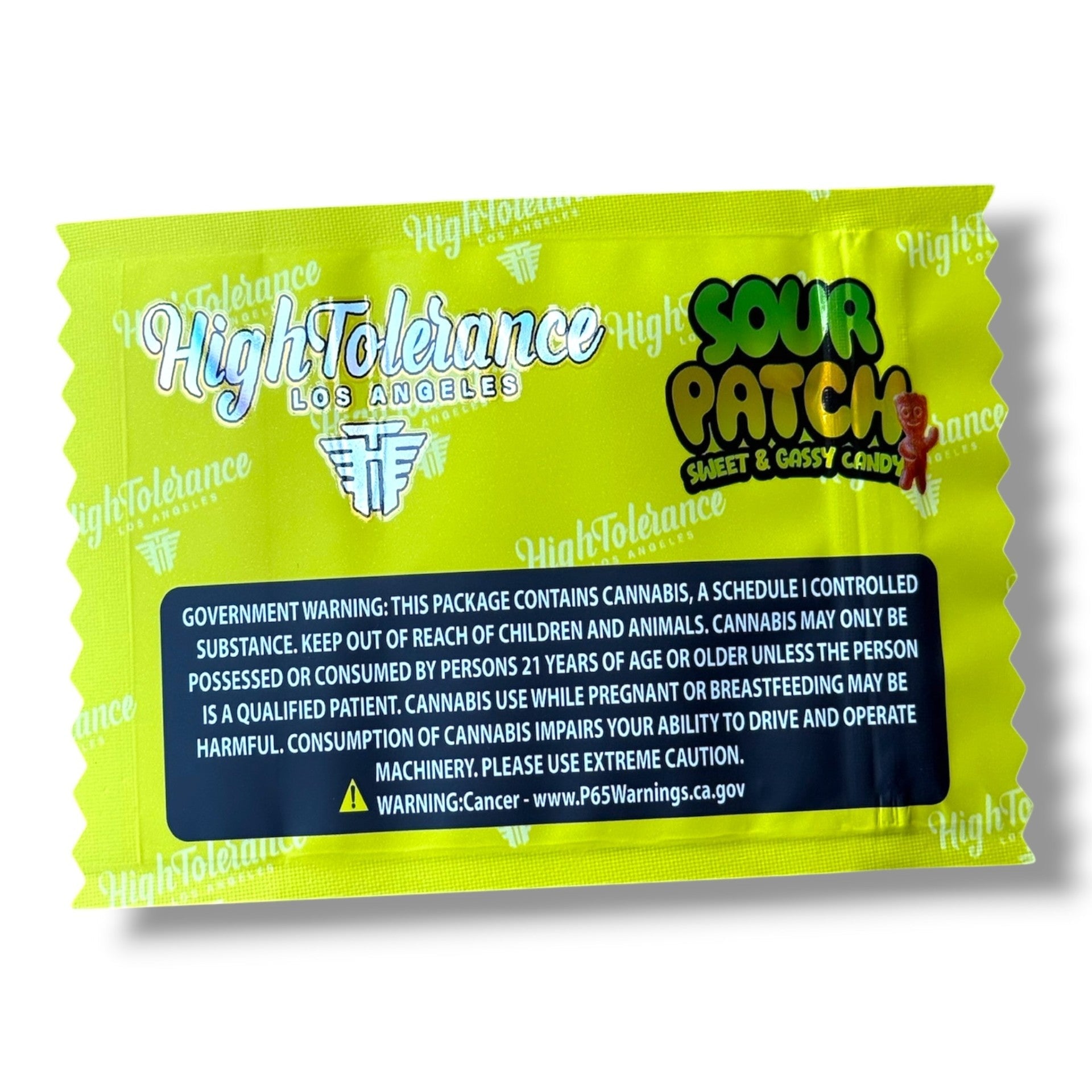 Xtreme Sour Patch Sweet & Gassy Candy 3.5g shape bags