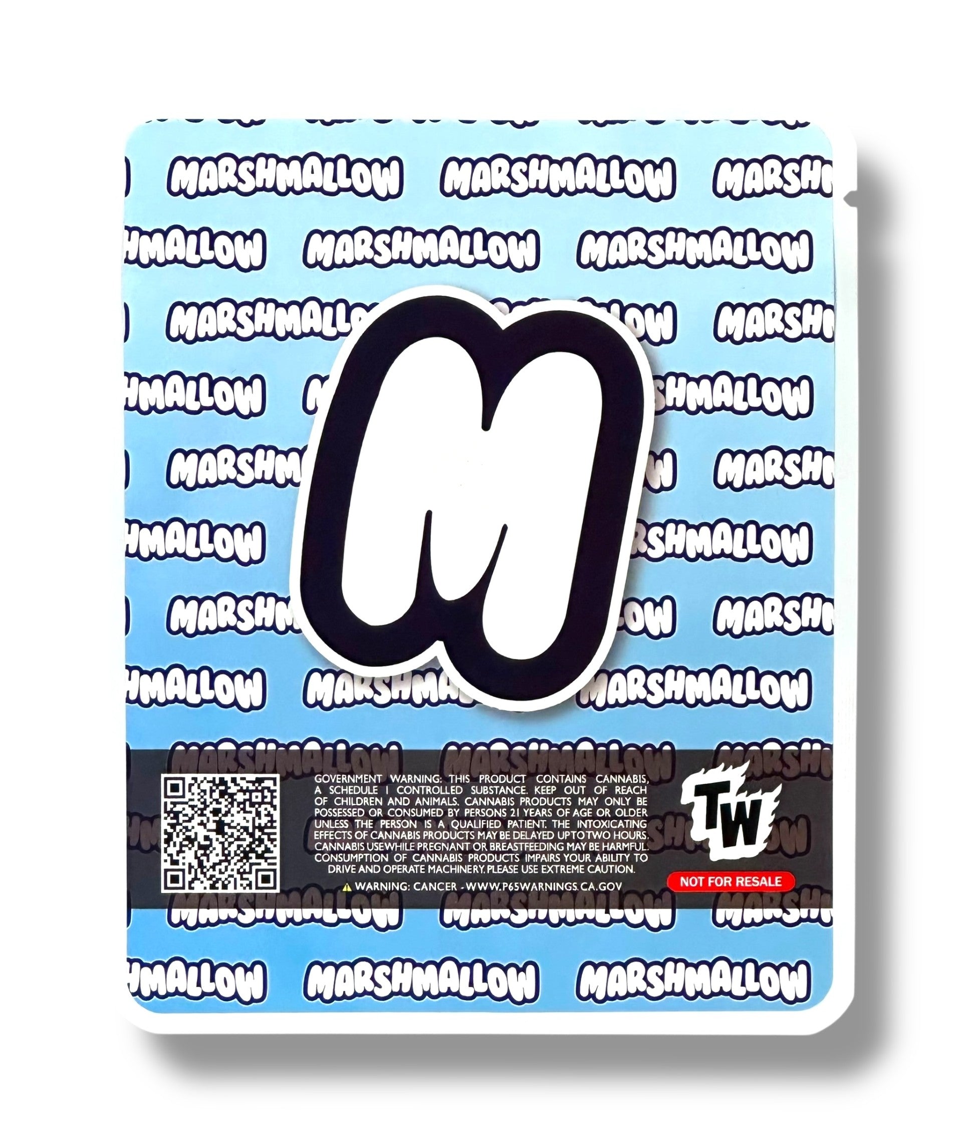 Sprinklez Deep Fried Honey Bomb Marshmallow 3.5G Mylar Bags -With stickers and label
