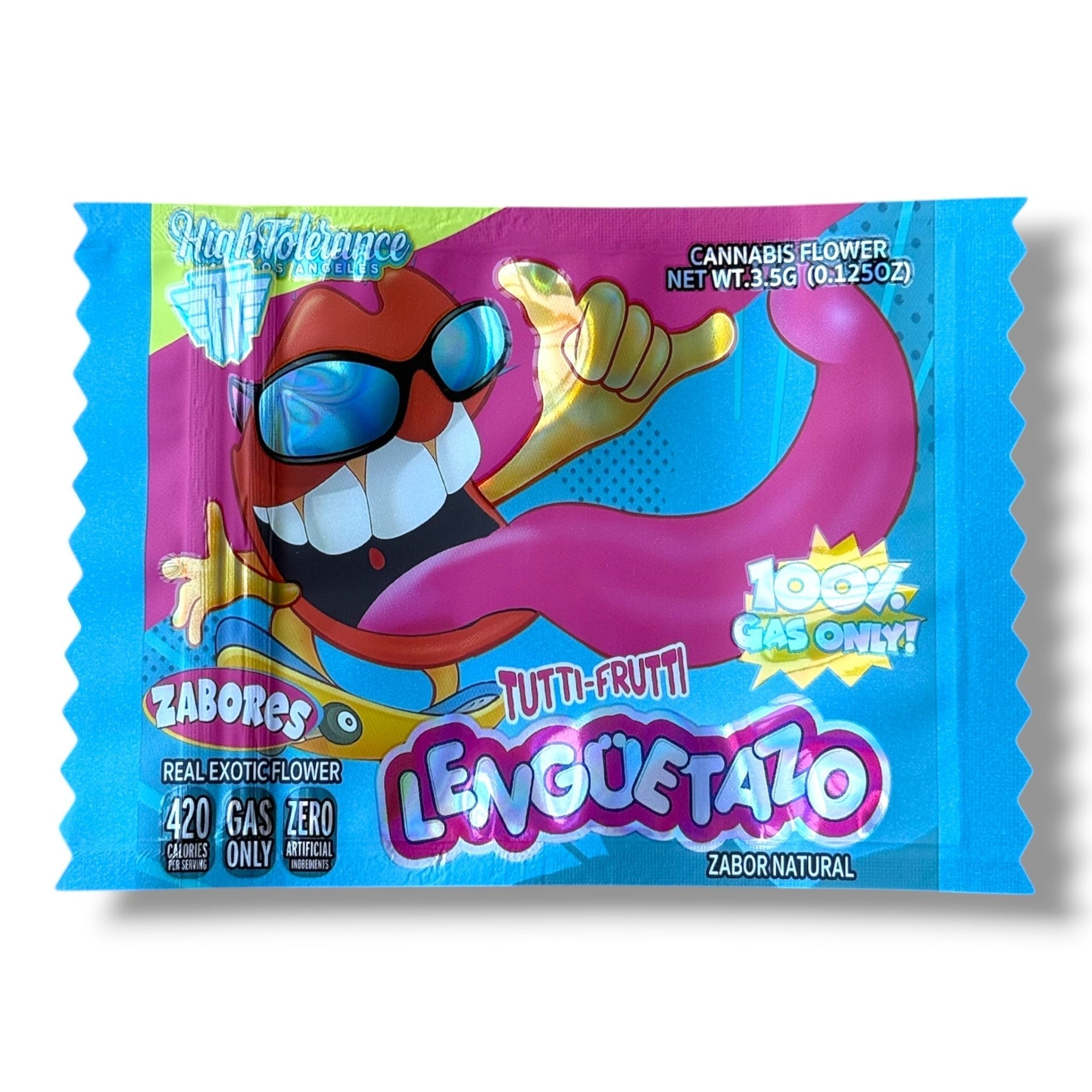 High Tolerance Zabores Tutti Frutti Lenguetazo 3.5g shape bags