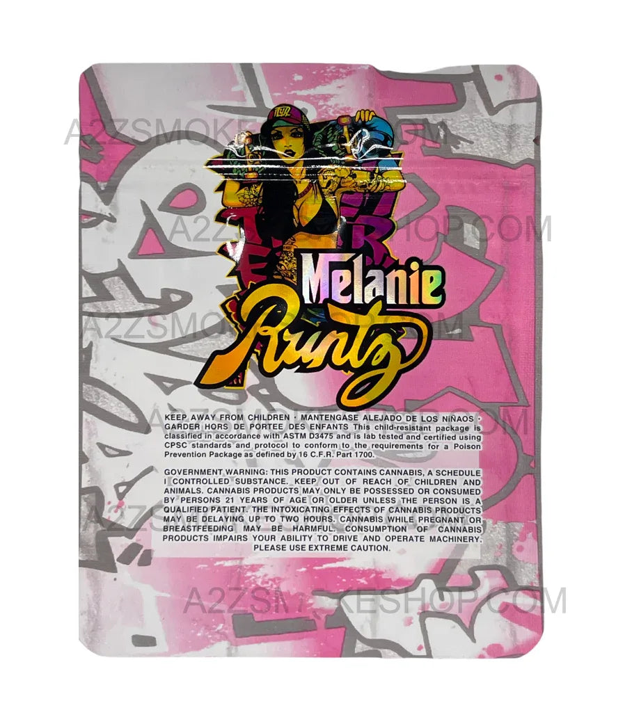 Black Unicorn Melanie Holographic Mylar bag 3.5g - Black Unicorn Hub