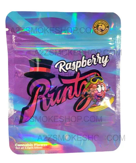 Black Unicorn Raspberry Holographic Mylar bag 3.5g - Black Unicorn Hub