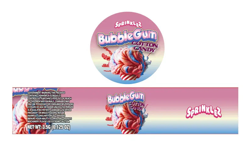 Glass Jar Stickers 3.5g Holographic stickers only - Black Unicorn Hub