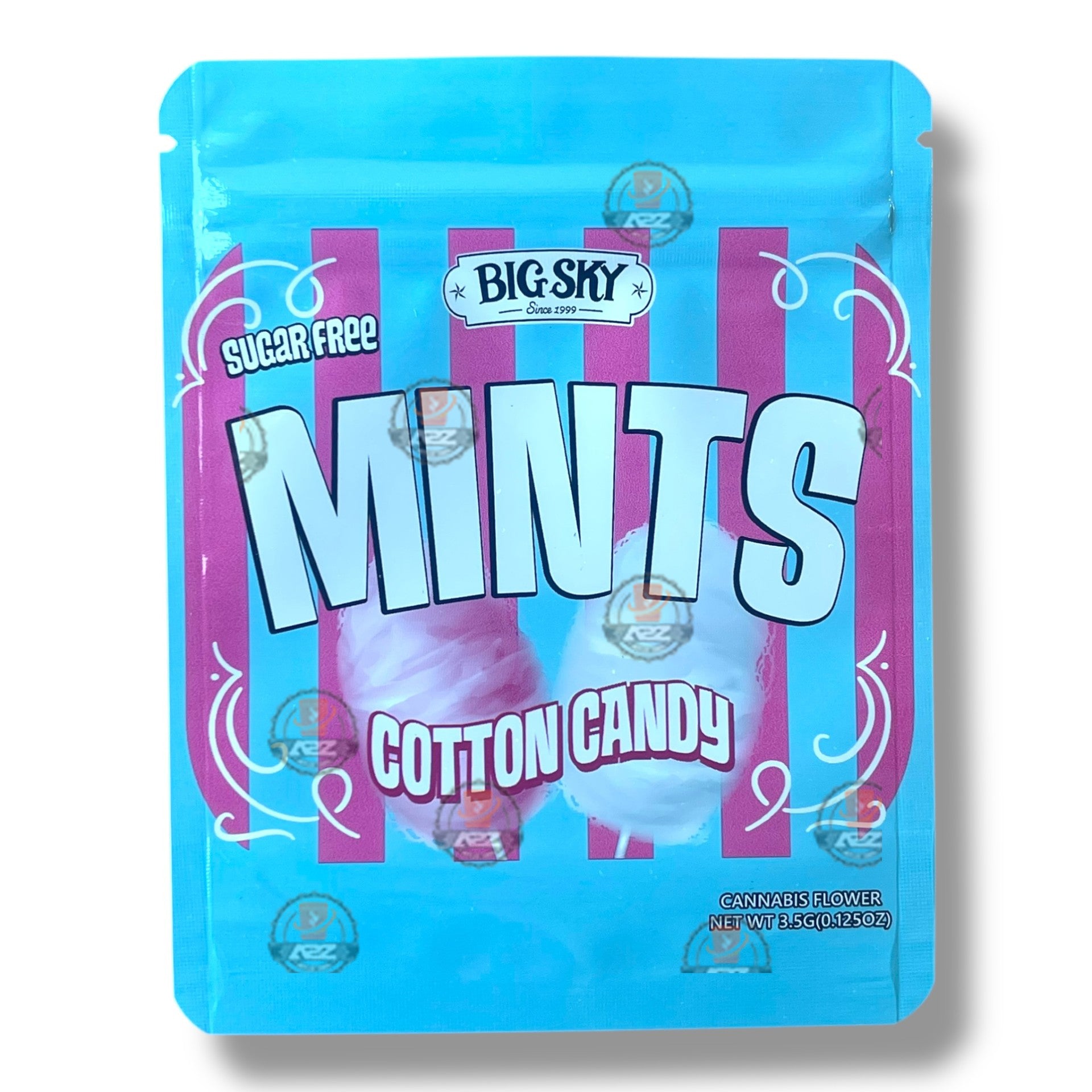 Mints Cotton Candy 3.5g Mylar Bag- Packaging Only