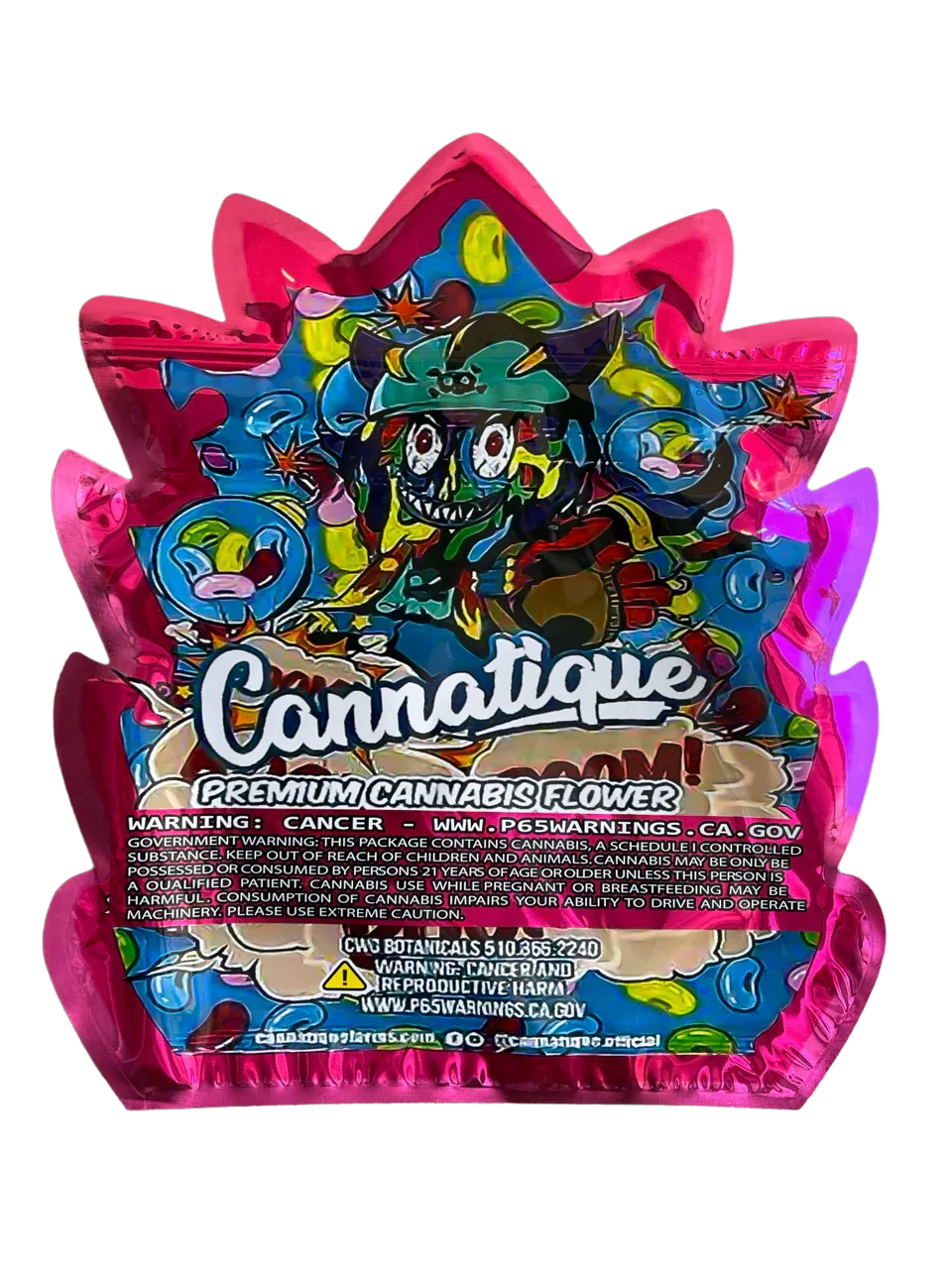 Cannatique Popping Candy Pound Bag (Large) 1LBS - 16OZ (454g) - Black Unicorn Hub
