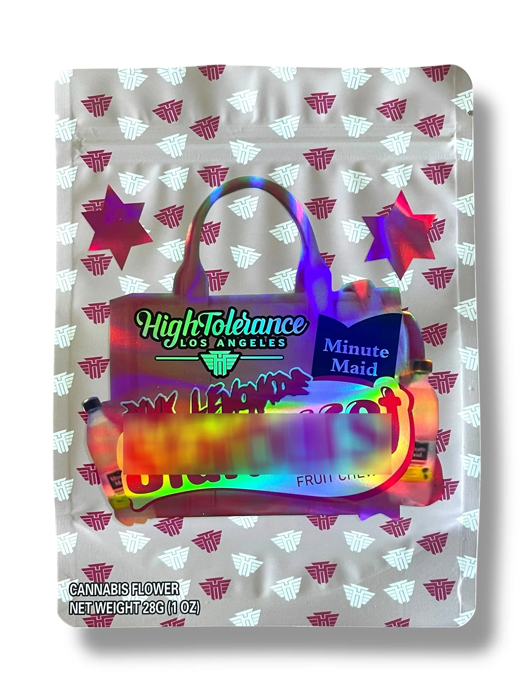 High Tolerance Minute Maid 1 OZ 28G empty Mylar bag 1 ounce (50 Count) - Black Unicorn Hub