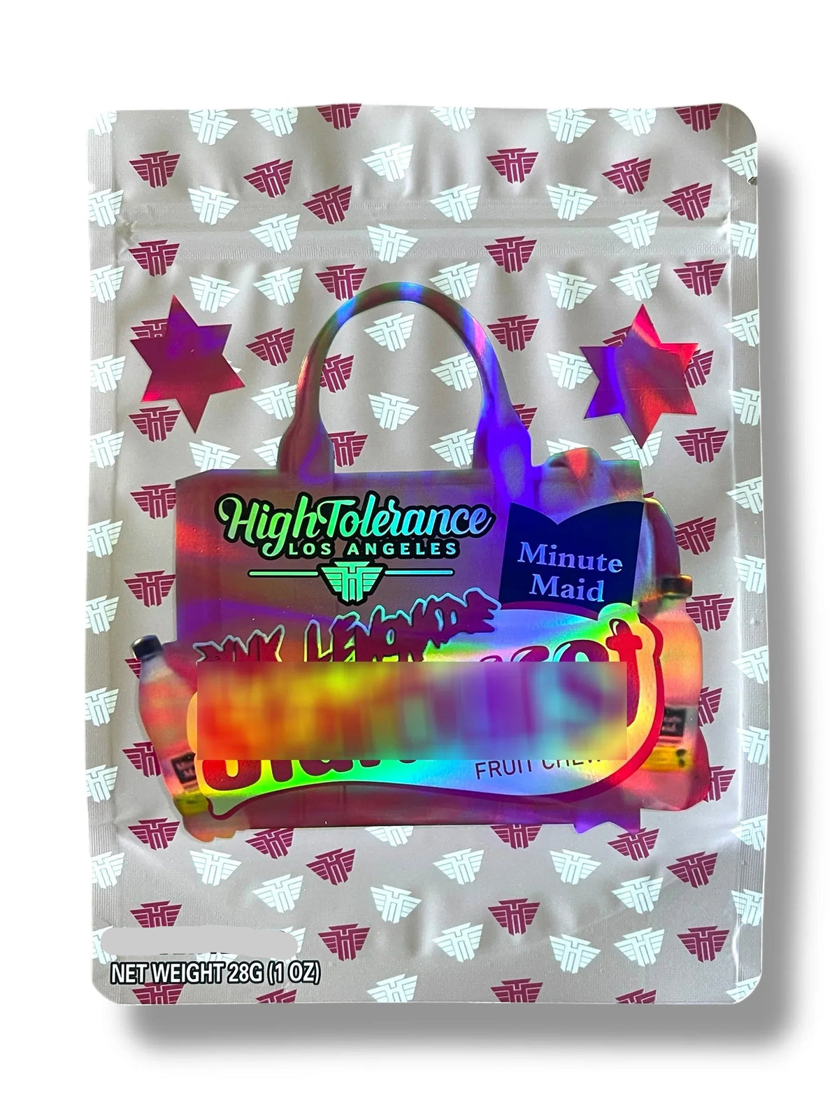 High Tolerance Minute Maid 1 OZ 28G empty Mylar bag 1 ounce (50 Count) - Black Unicorn Hub