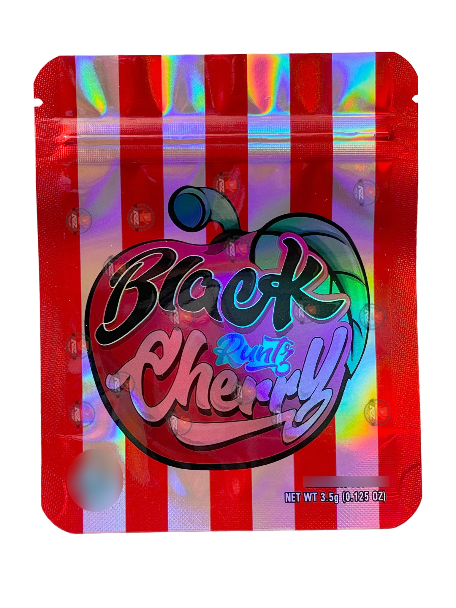 Black Cherry 3.5g Mylar Bag Holographic