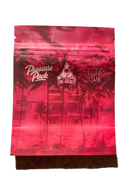 MIA Runtz Mylar Bags 3.5g By Pressure Pack and Jokes up