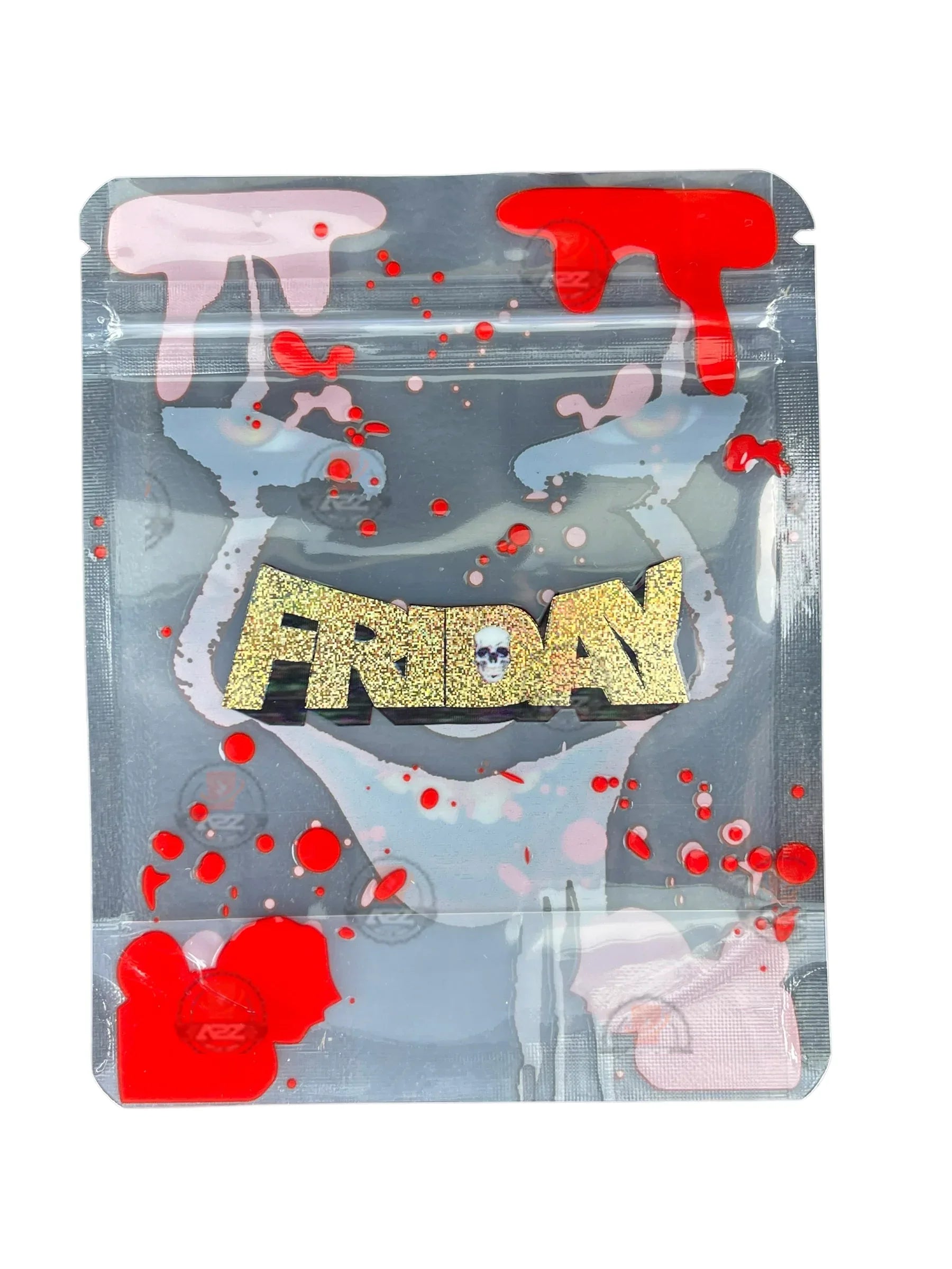 Its Kandy Friday Transparent Mylar Bags 3.5g Holographic - Black Unicorn Hub