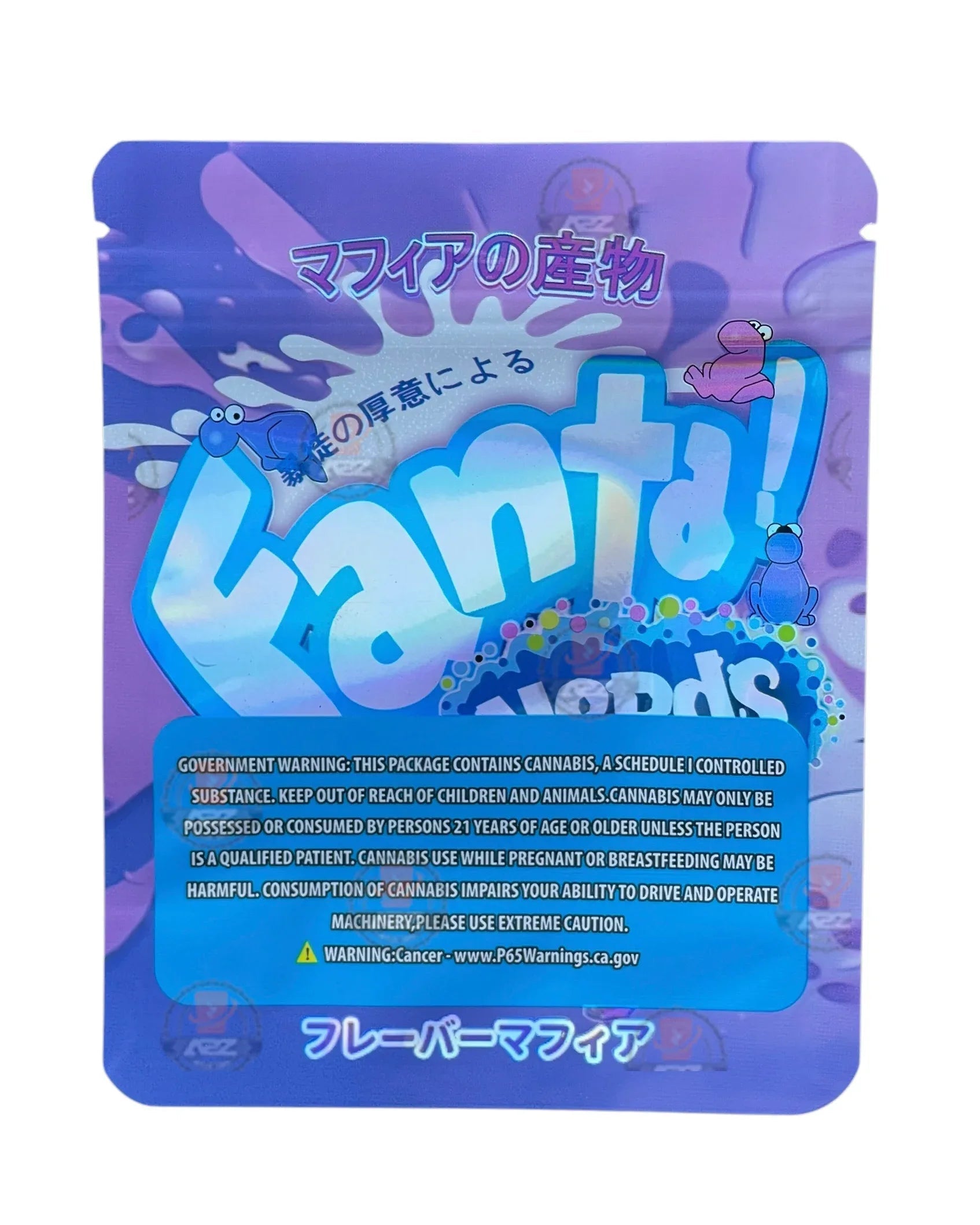 Fanta Candy Mylar Bags with Boxes 3.5g Box Packaging Holographic - Black Unicorn Hub