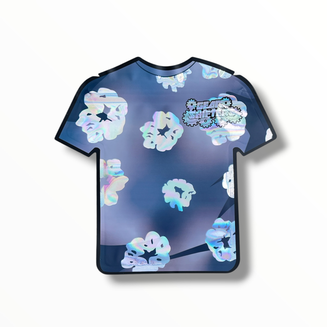 Denim Tearz Gear Shifters T shirt 3.5g shape bags Tier 2 blue