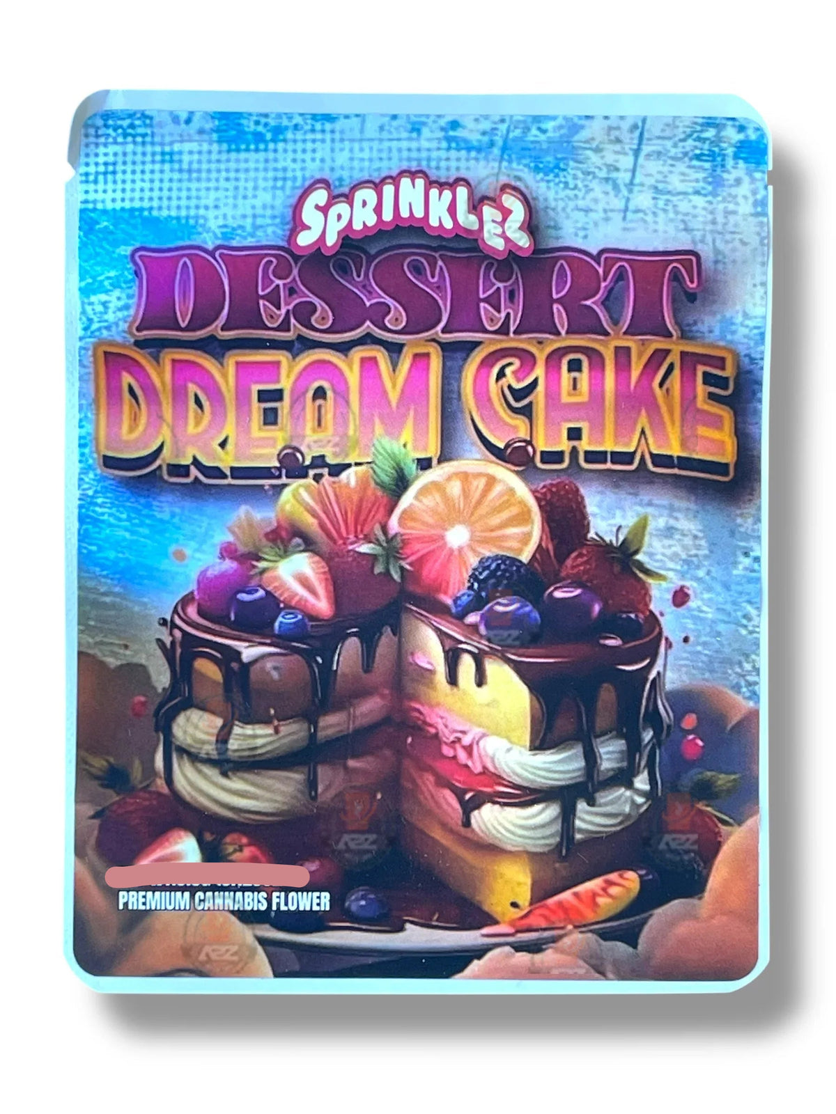 Sprinklez Dessert Dream Cake Mylar Bags with Boxes 3.5g Box Packaging With stickers and label - Black Unicorn Hub