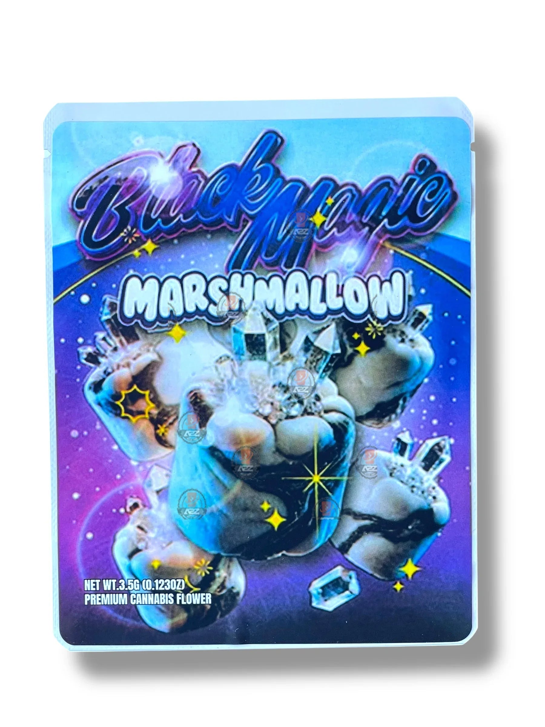 Sprinklez Black Magic Marshmallow Mylar Bags with Boxes 3.5g Box Packaging With stickers and label - Black Unicorn Hub