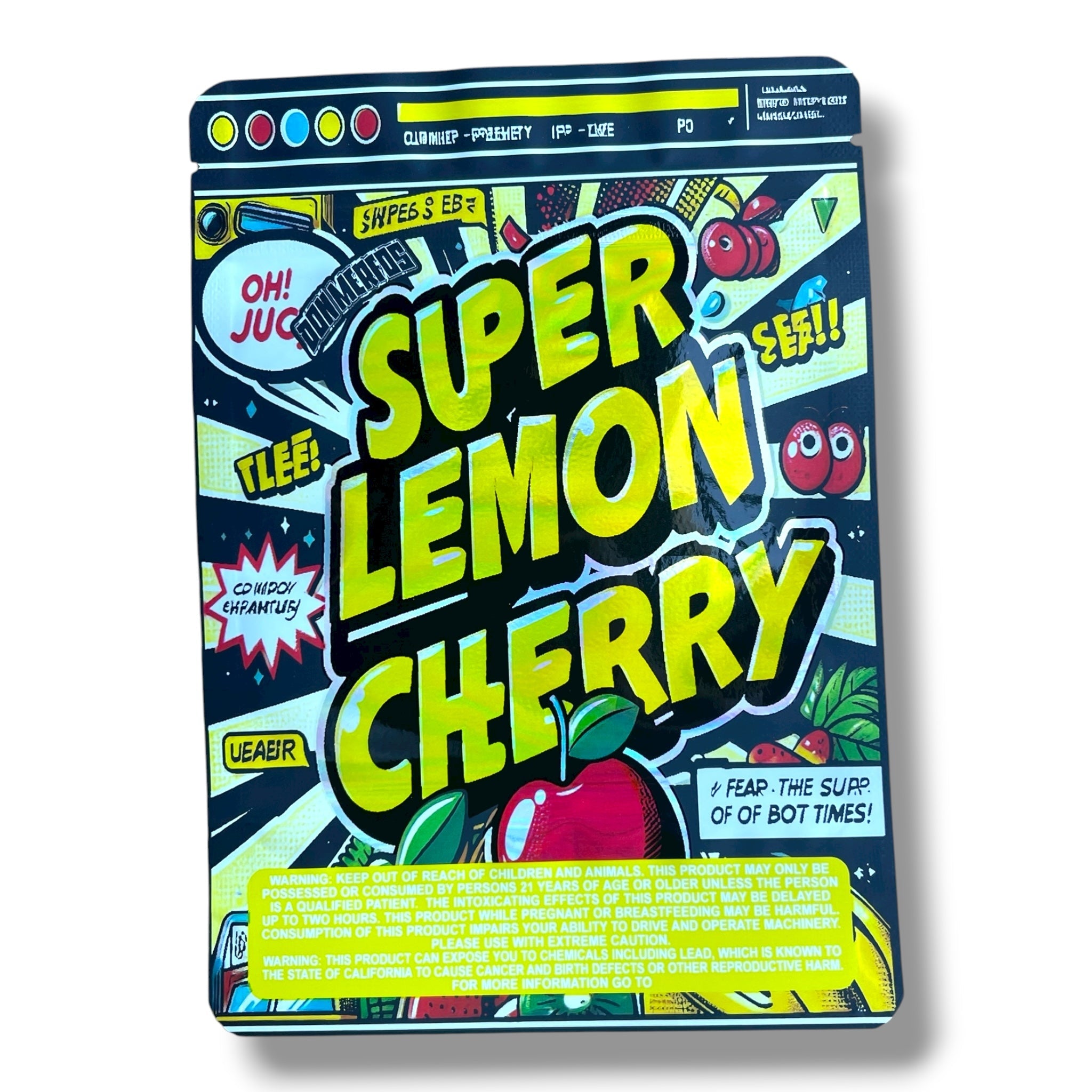 Super Lemon Cherry 7G to 14G Mylar Bags