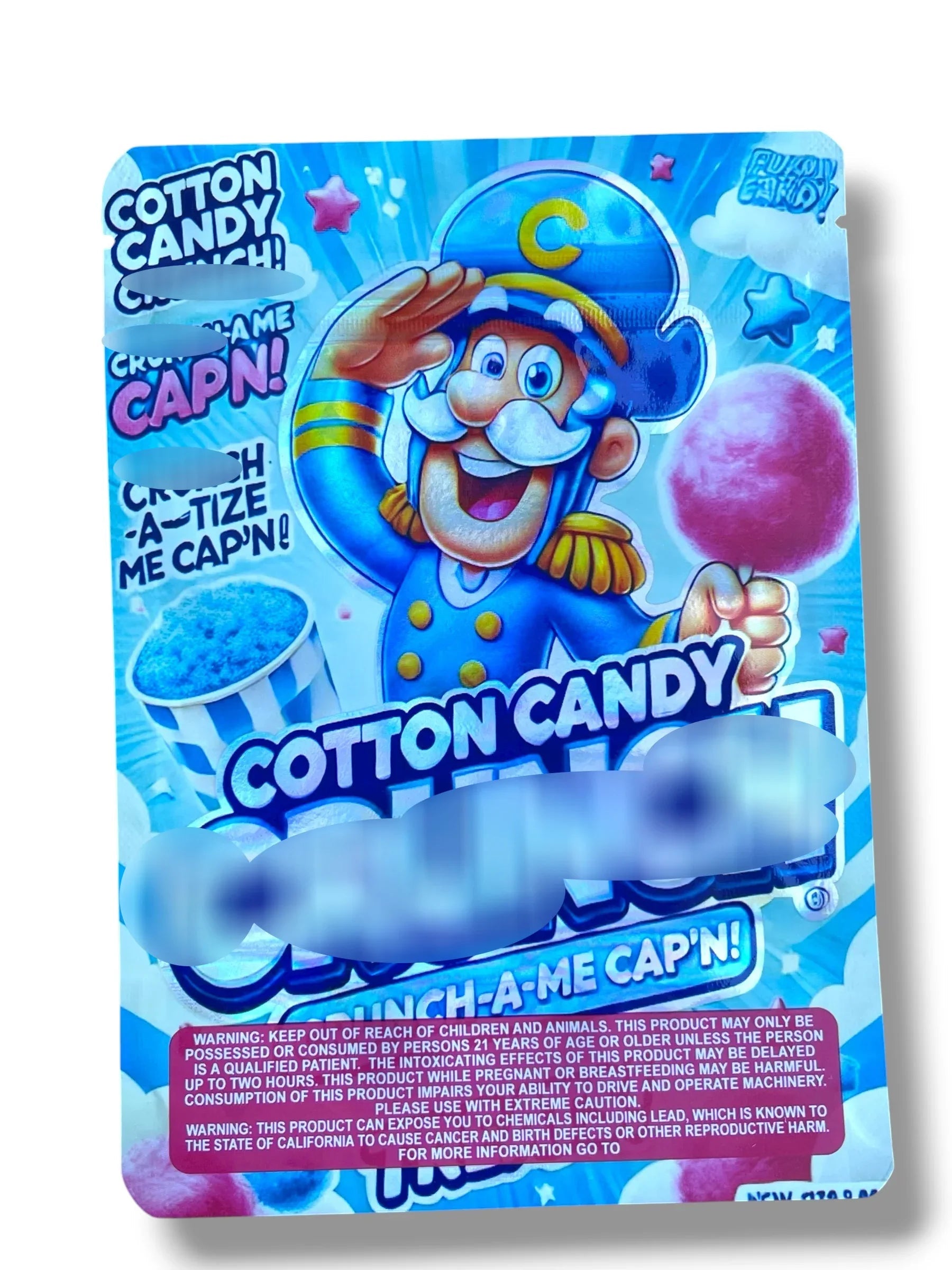 Cotton Candy 7G to 14G Mylar Bags - Black Unicorn Hub