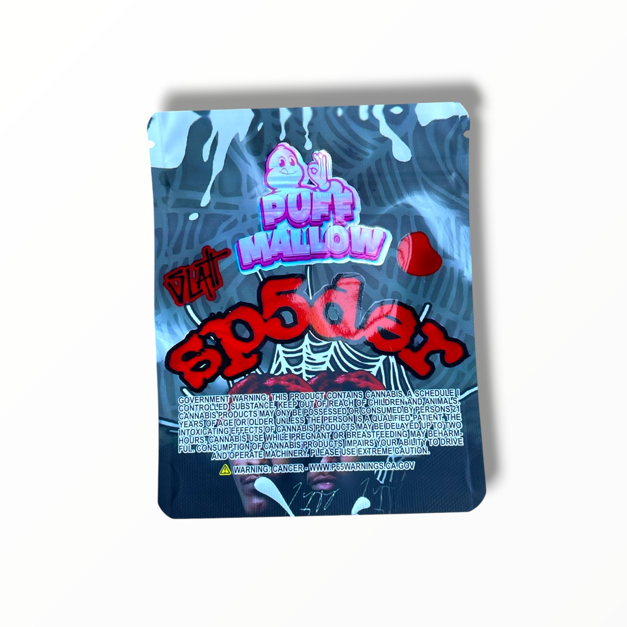 Puff Mallow Slatt Sp5der 3.5g shape bags Spider Young Thug