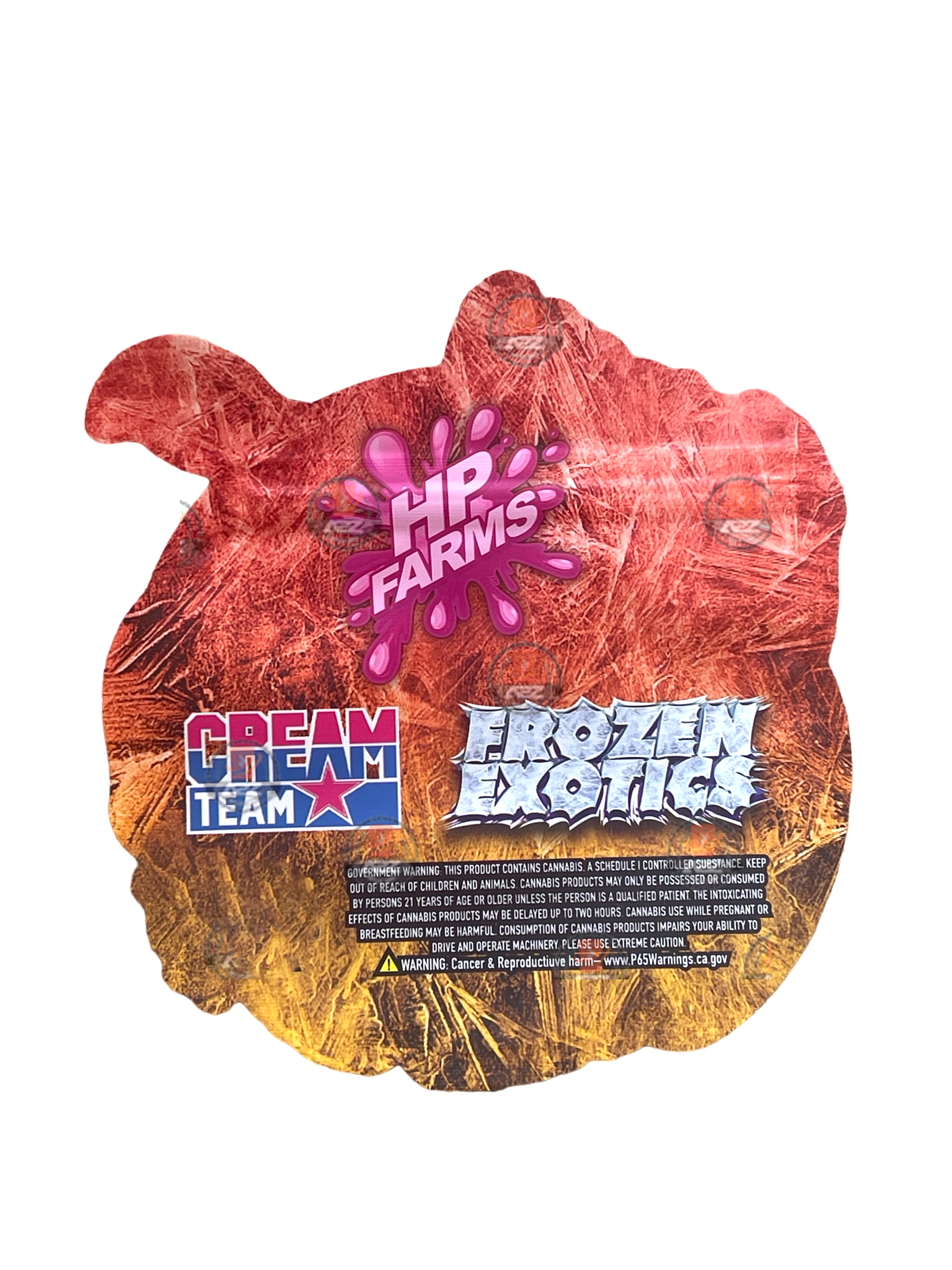 Frozen Dirty Fana Mylar Bag 1 OZ 28G (50 Count)