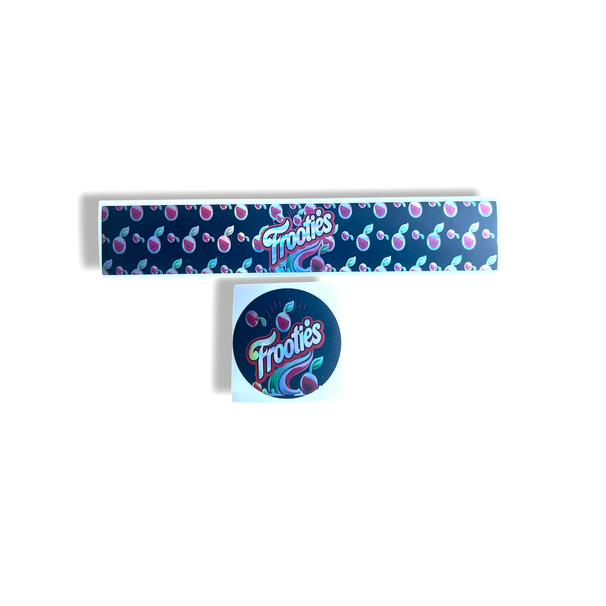 Glass Jar Stickers 3.5g Holographic stickers