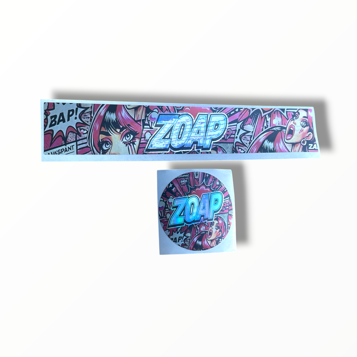 Zoap Jar Stickers 3.5g Holographic stickers