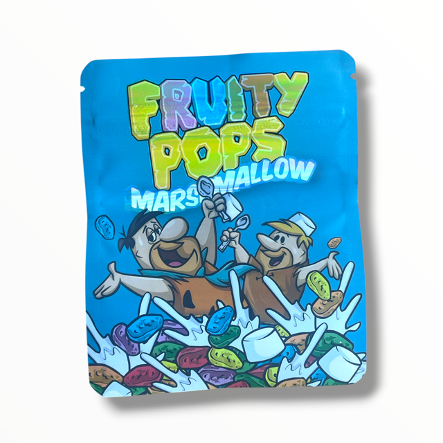 Fruity Pops Marshmallow 3.5g Mylar Bags-Packaging only
