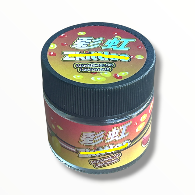Zkittles Watermelon Lemonade 3.5g Glass Jars with Holographic Stickers