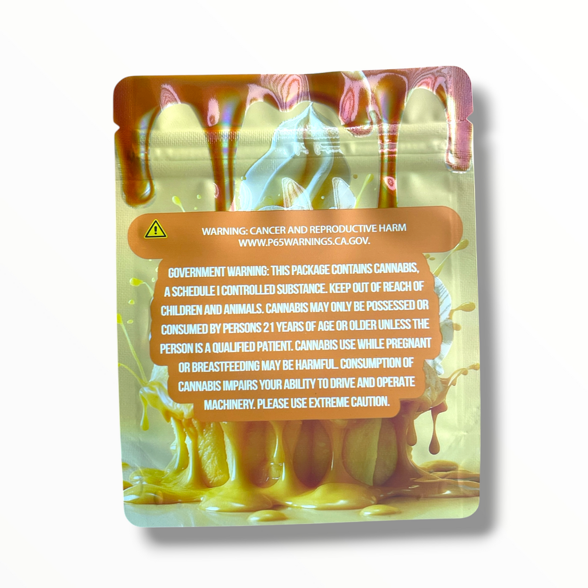 Deluce De Leche Mylar Bags 3.5 Grams