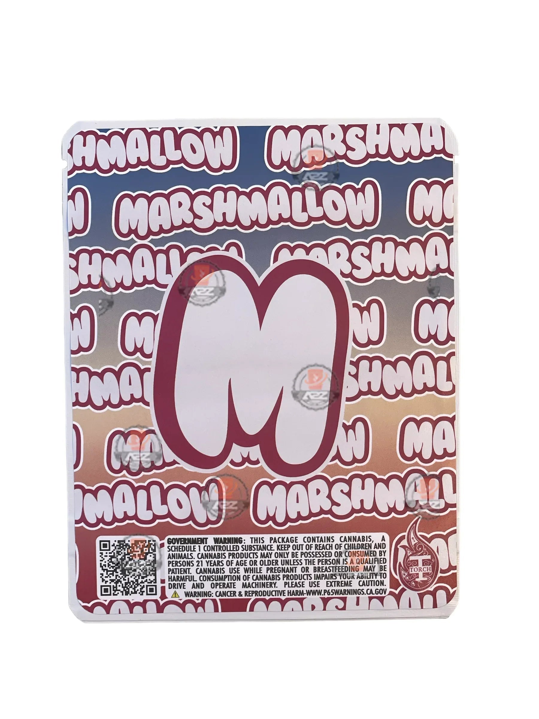 Sprinklez Birthday Cake Marshmallow Mylar Bags 3.5g Sticker base Bag -With stickers and labels - Black Unicorn Hub