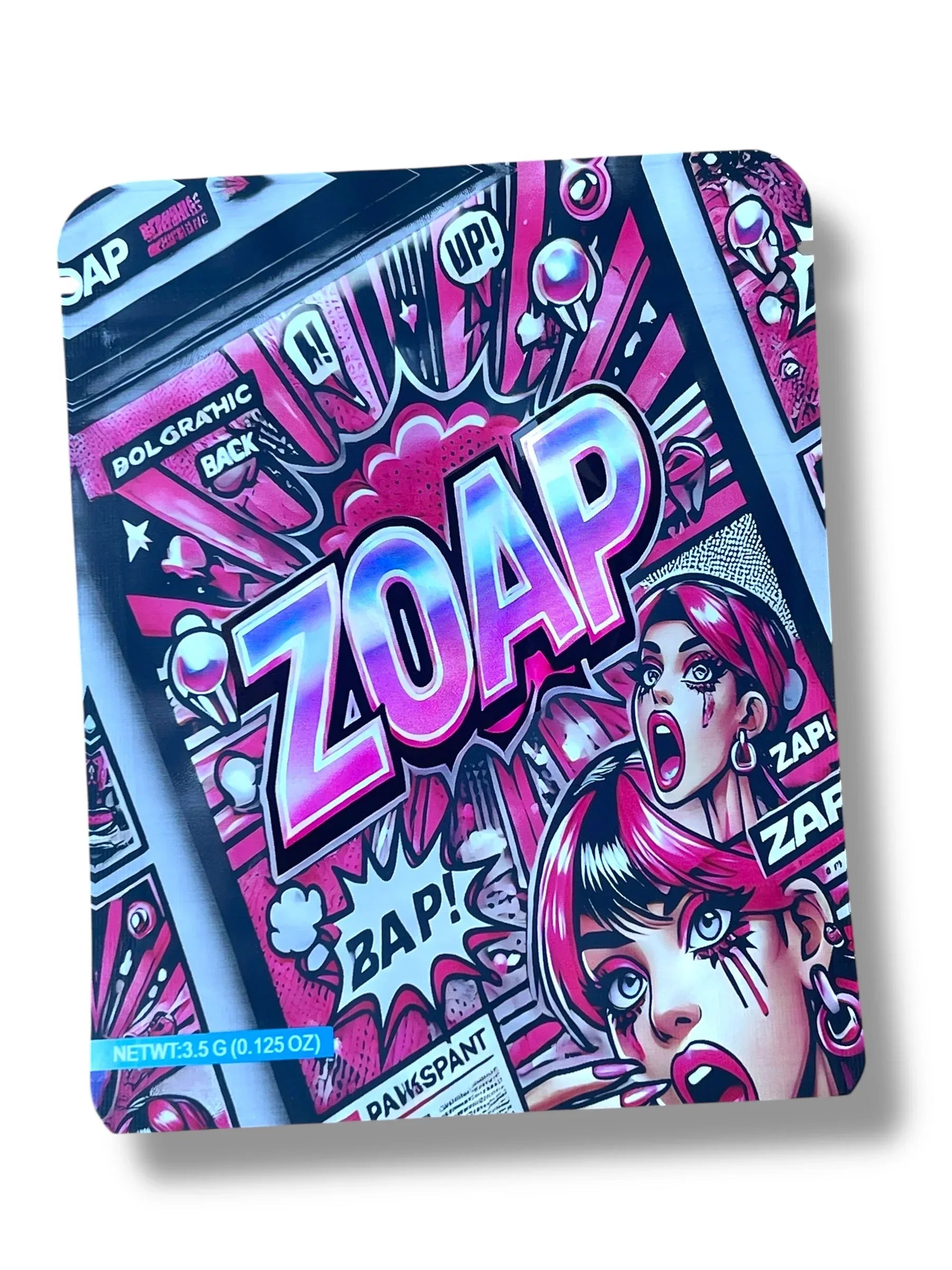 Zoap 3.5g Mylar Bag- Packaging Only - Black Unicorn Hub