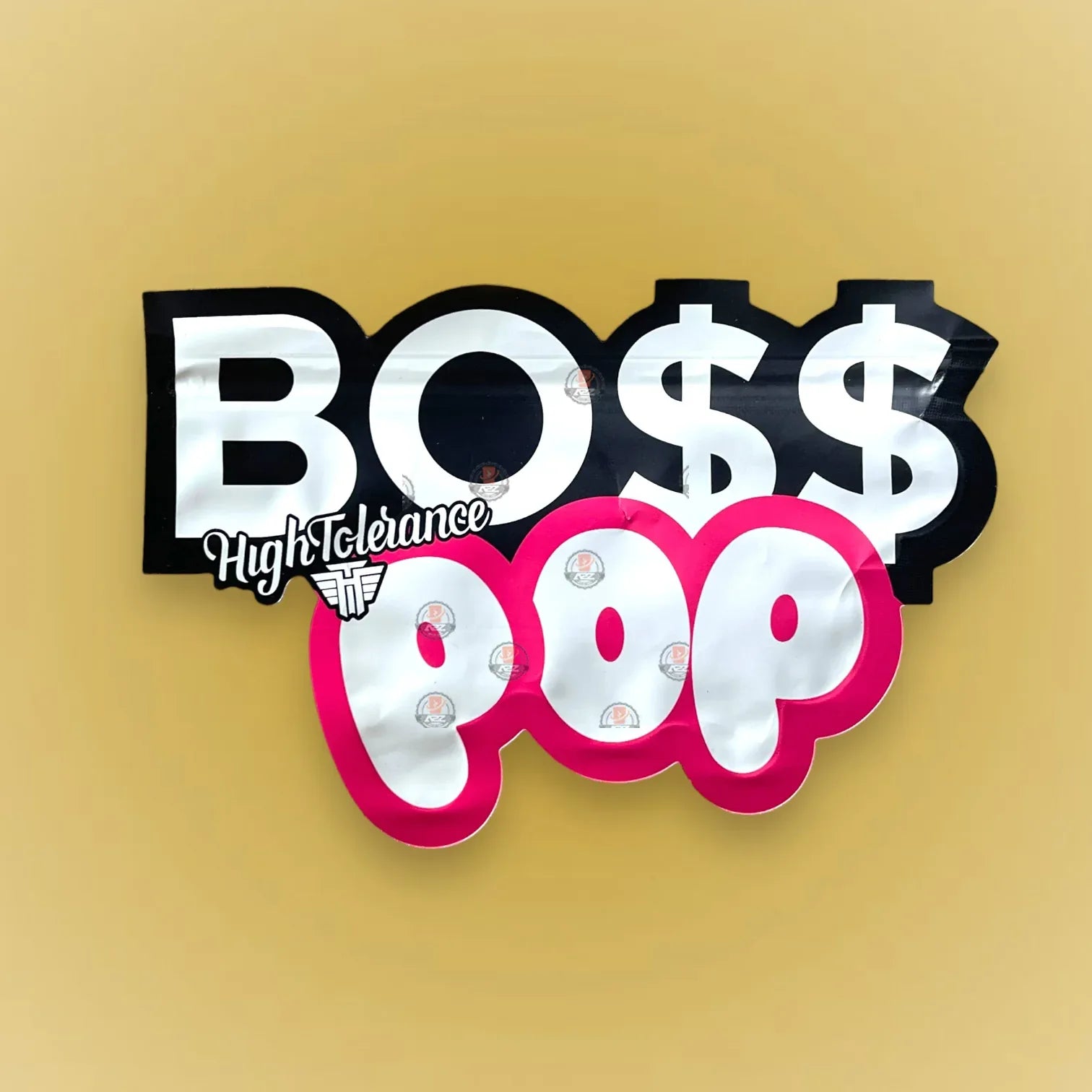 BOSS POP 3.5 G Mylar Bags-High Tolerance Packaging Only - Black Unicorn Hub