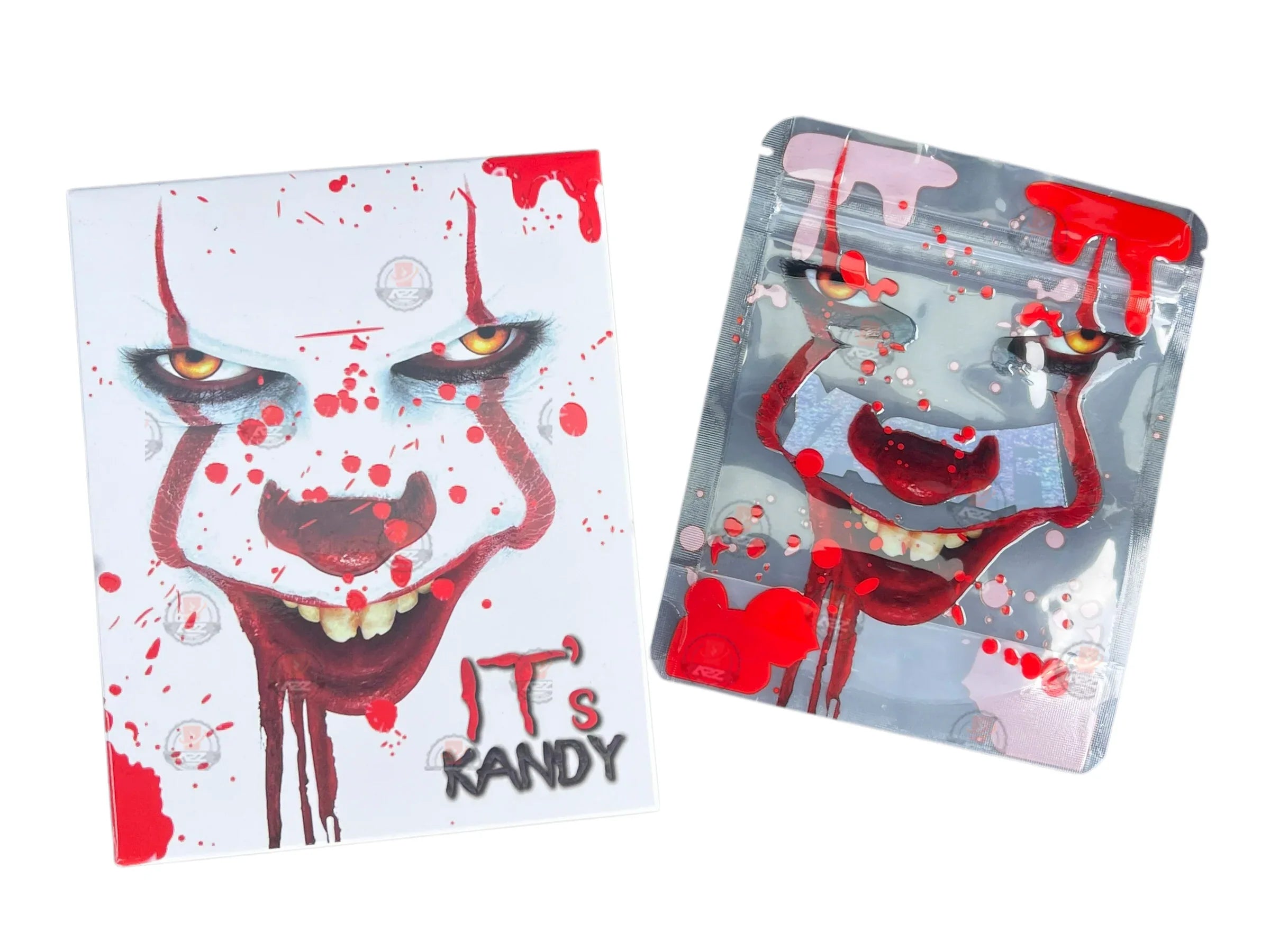 Its Kandy Friday Mylar Bags with Boxes 3.5g Box Packaging Transparent Bag - Black Unicorn Hub