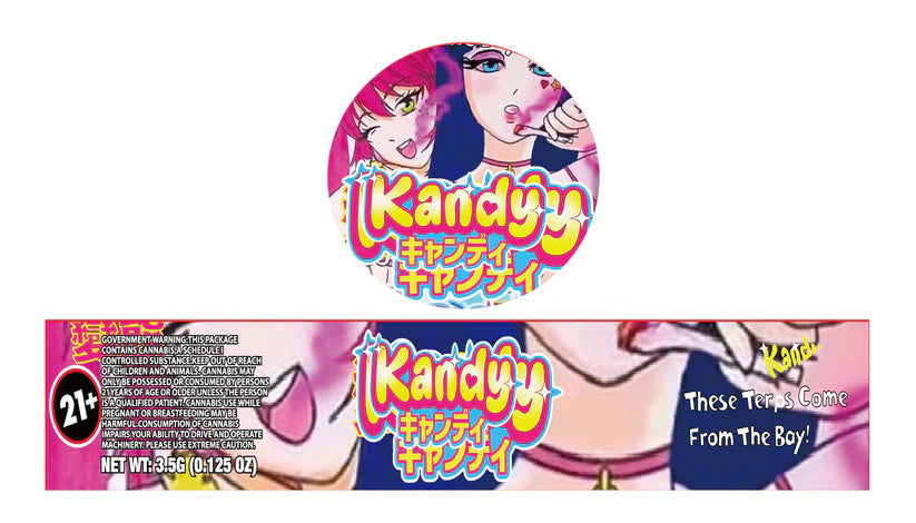 Glass Jar Stickers 3.5g Holographic stickers only