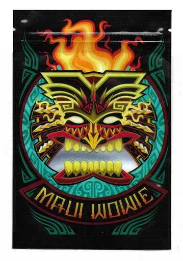 Maui Wowie Mylar zip lock bag 3.5G - Black Unicorn Hub