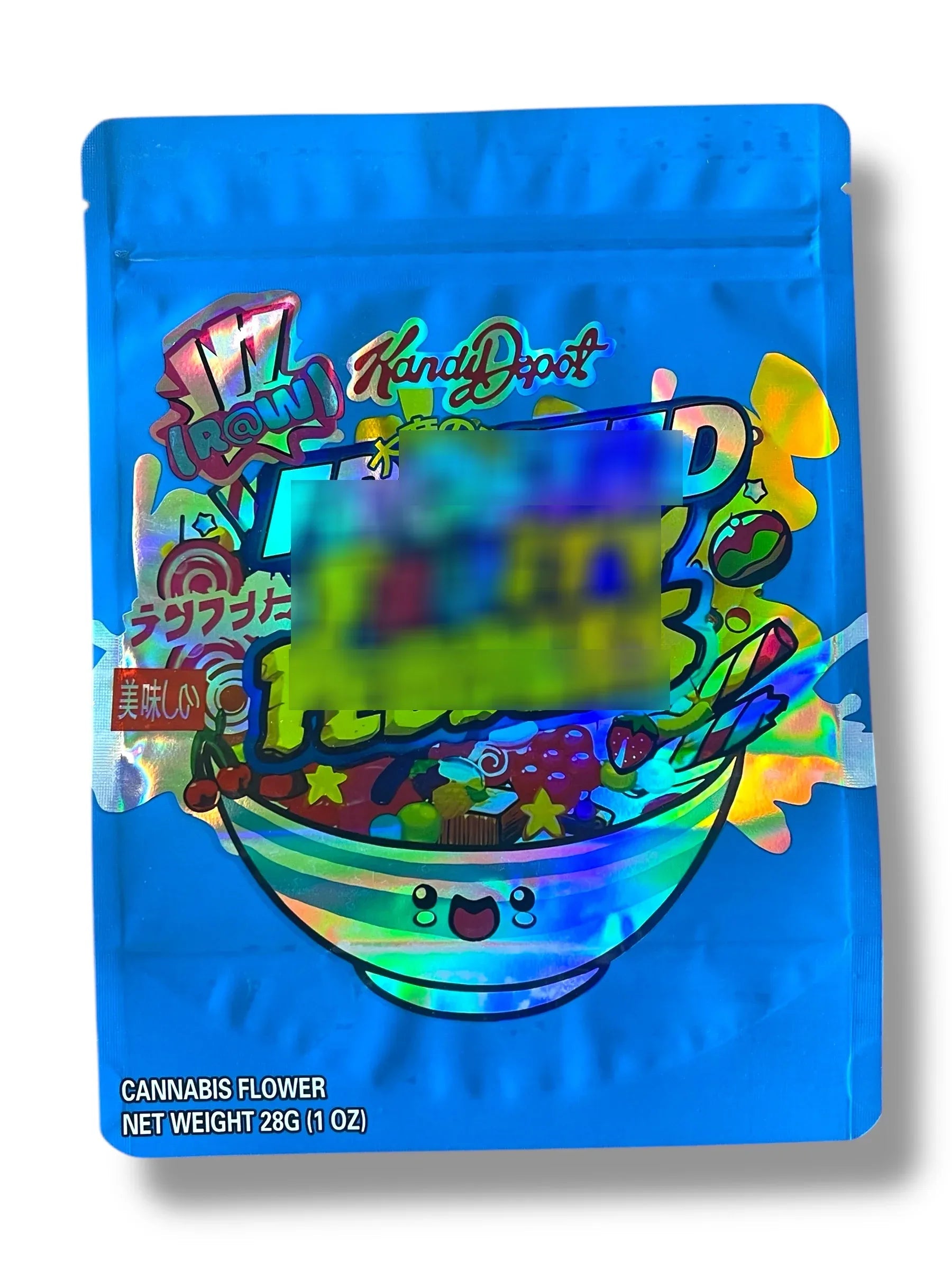 Kandy Depot 1 OZ 28G empty Mylar bag 1 ounce (50 Count) - Black Unicorn Hub