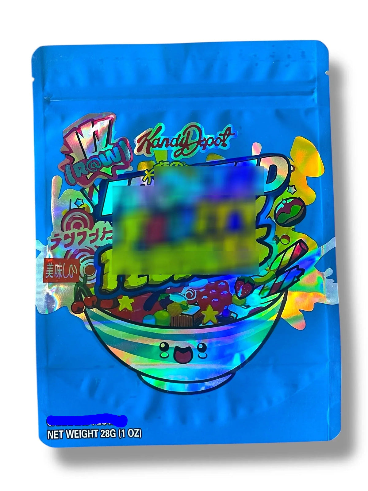 Kandy Depot 1 OZ 28G empty Mylar bag 1 ounce (50 Count) - Black Unicorn Hub
