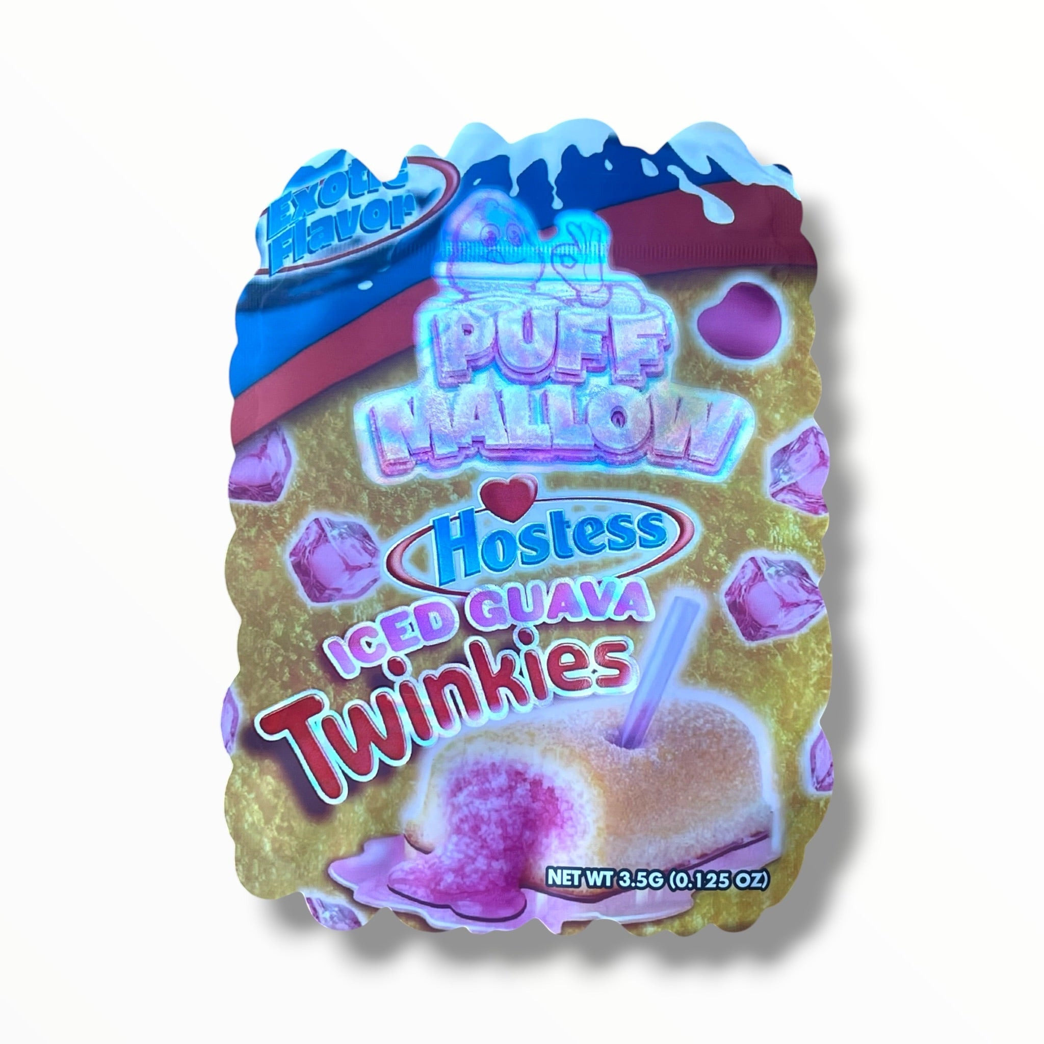 Puff Mallow Iced Guava Twinkies 3.5g shape bags