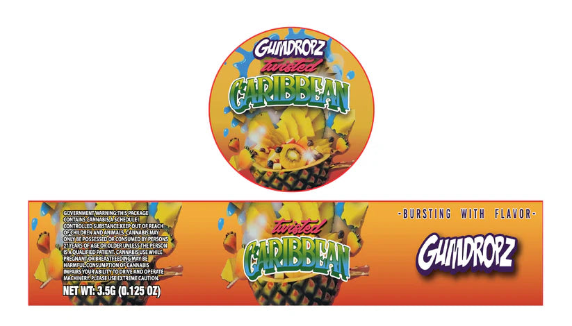 Glass Jar Stickers 3.5g Holographic stickers only