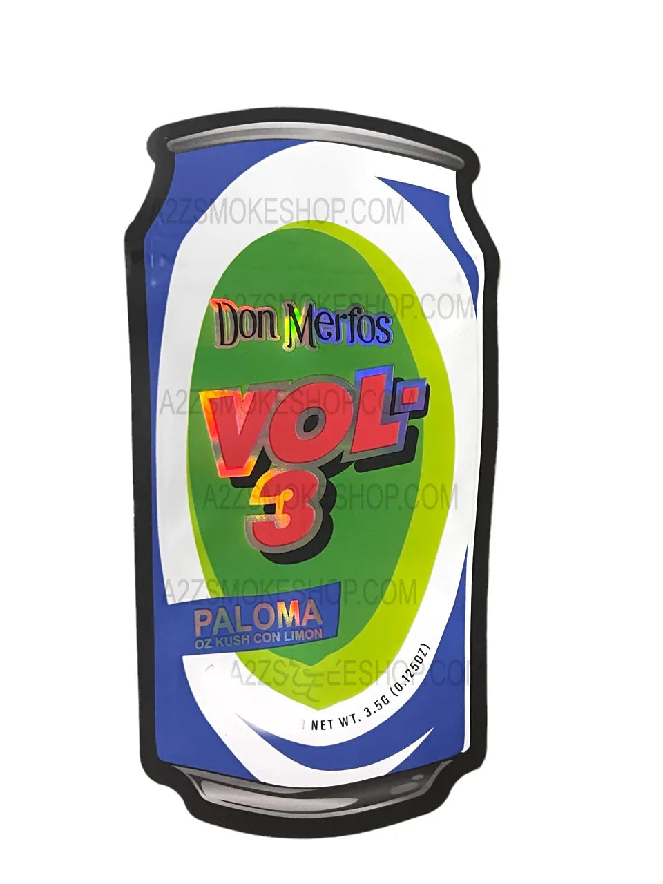 Vol 3 Paloma Don Merfos Cut out bag 3.5g Mylar bag Packaging Only - Black Unicorn Hub