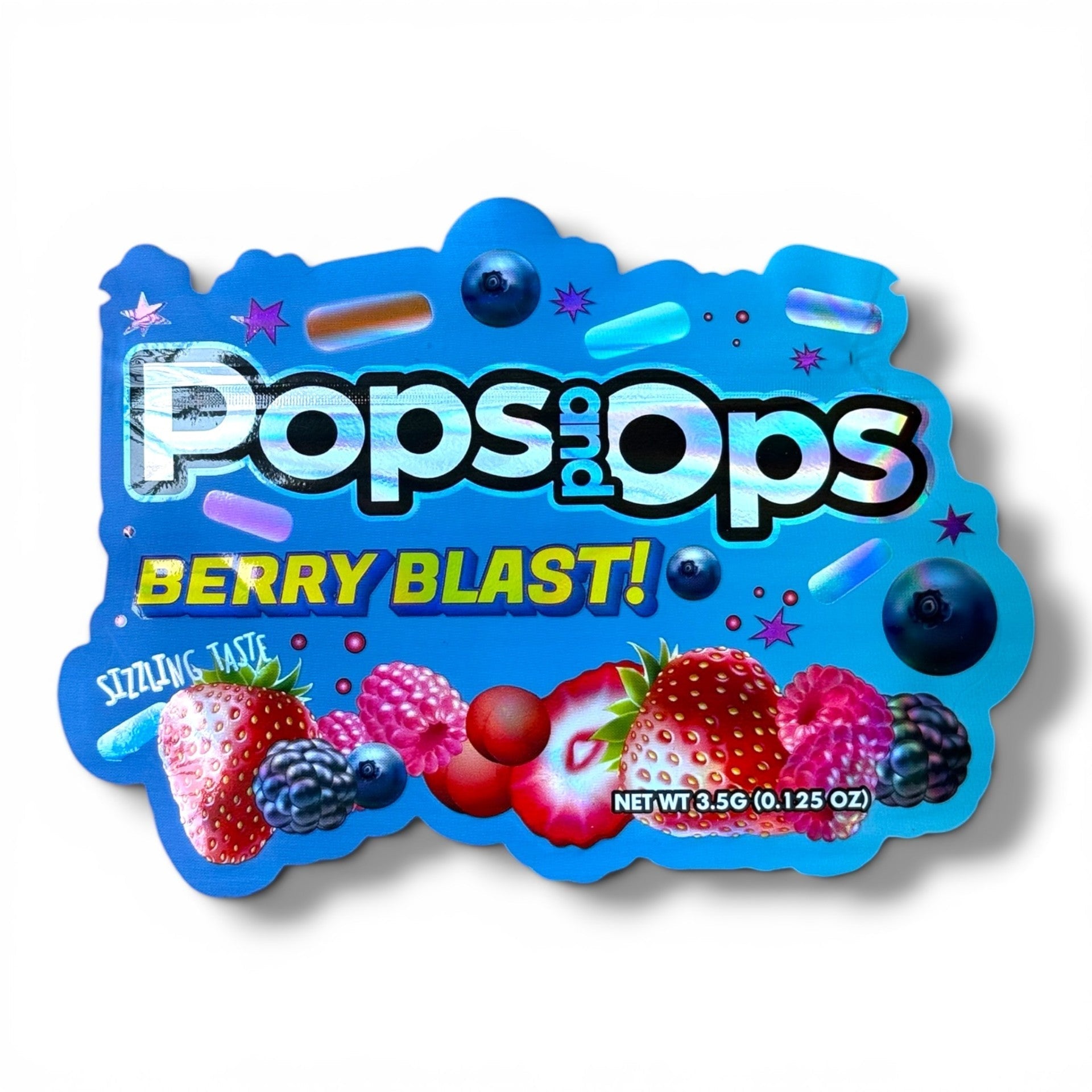 Pops And Ops Berry Blast 3.5g shape bags