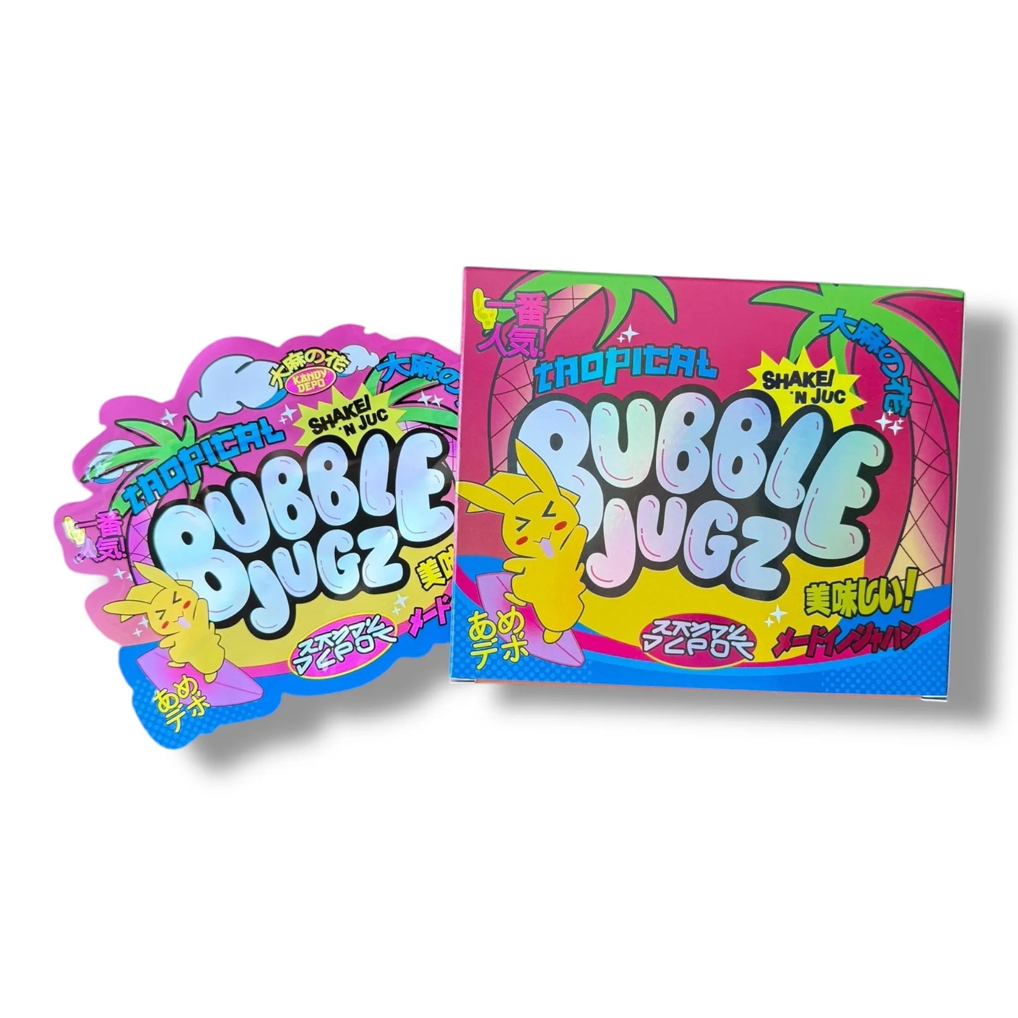 Bubble Jugz Mylar Bags with Boxes 3.5g Box Packaging Kandy Depo - Black Unicorn Hub