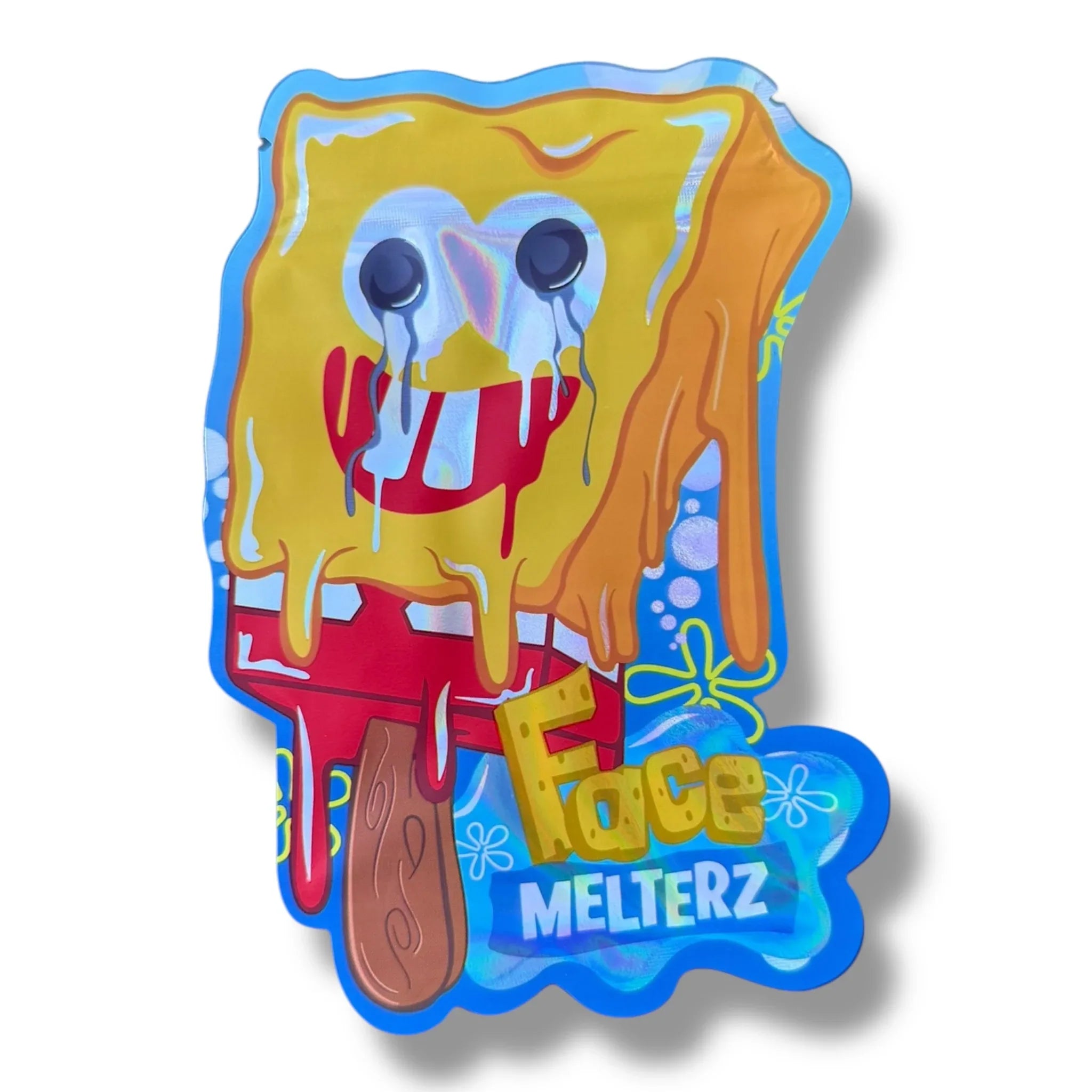 Face Melterz Mylar Bags with Boxes 3.5g Box Packaging - Black Unicorn Hub