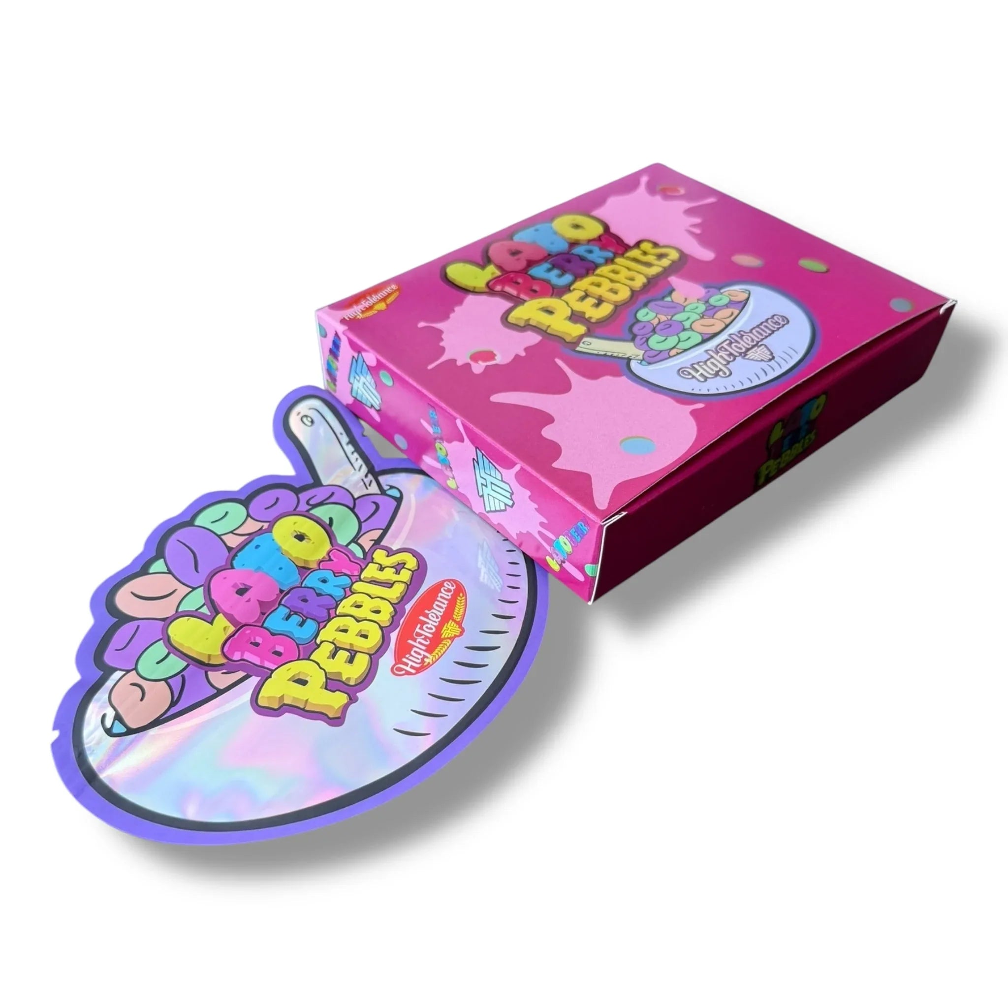 Lato Berry Mylar Bags with Boxes 3.5g Box Packaging Kandy Depo - Black Unicorn Hub