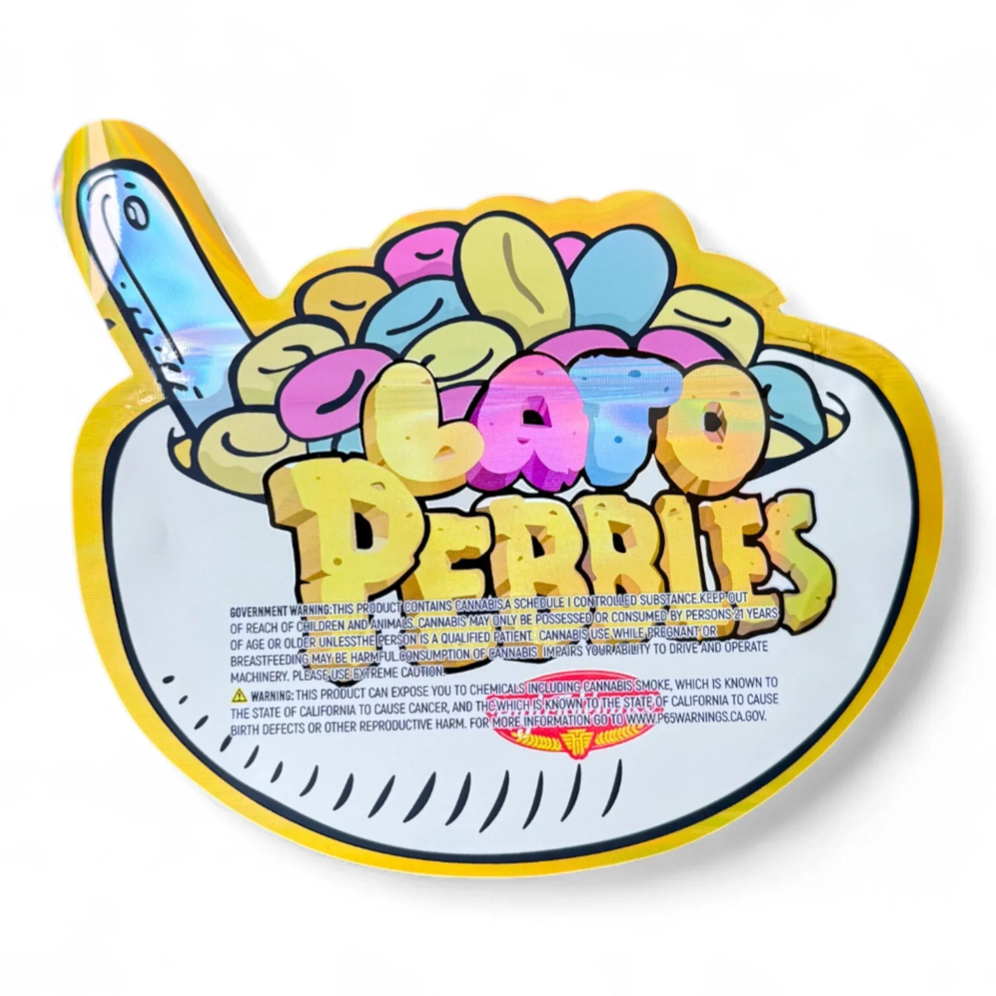 Lato Mylar Bags with Boxes 3.5g Box Packaging High Tolerance - Black Unicorn Hub