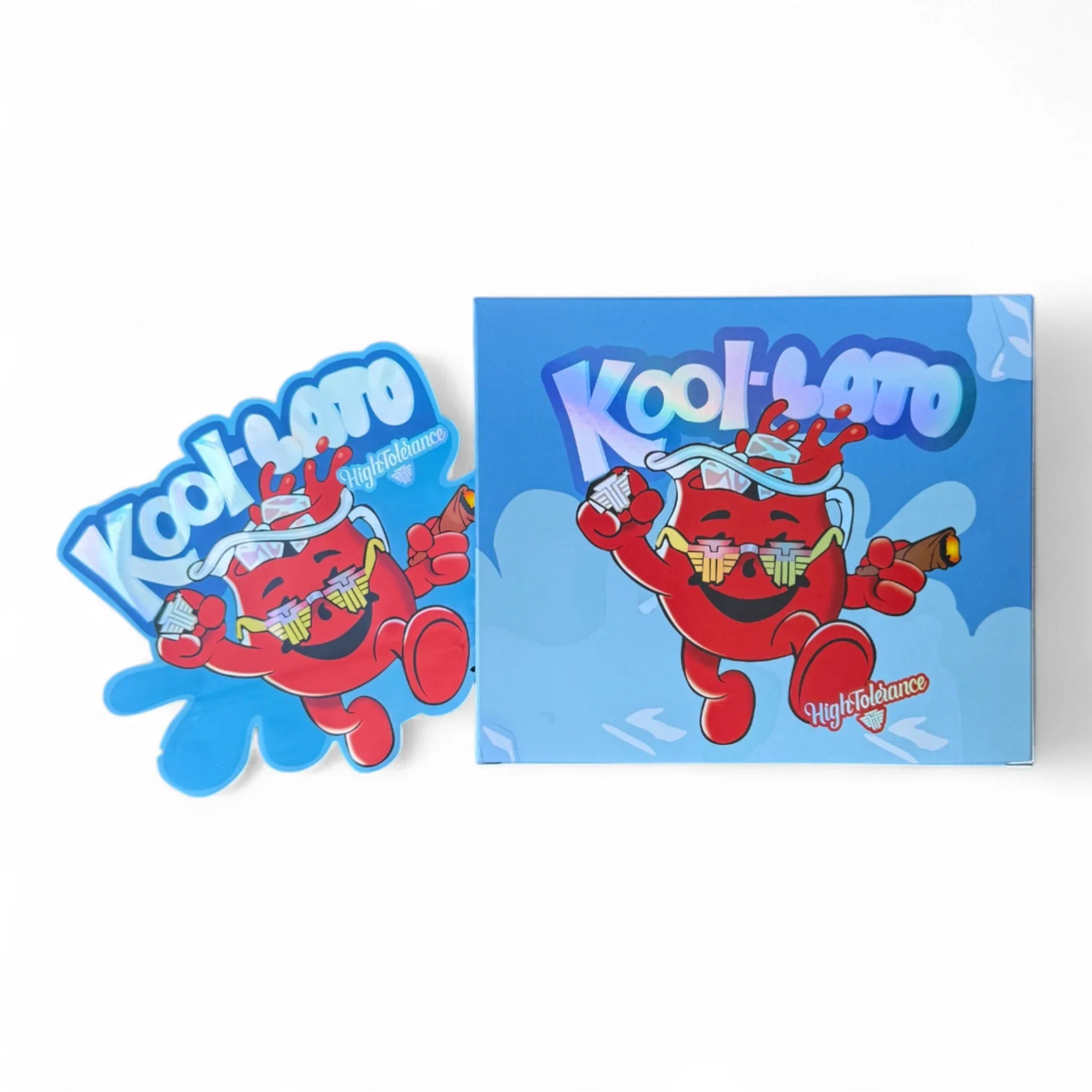 Kool Lato Mylar Bags with Boxes 3.5g Box Packaging High Tolerance - Black Unicorn Hub
